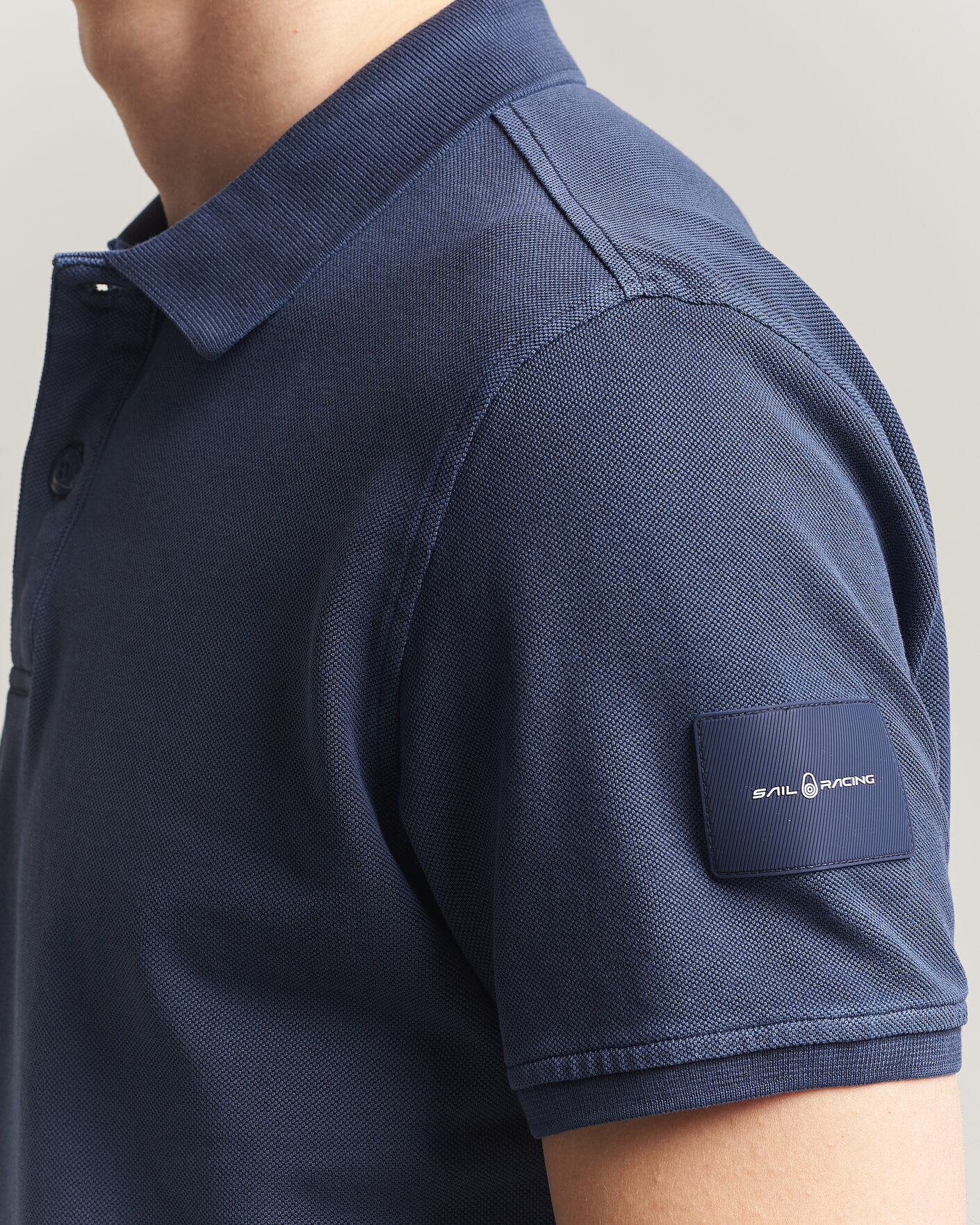 Homme | Polos | Sail Racing | Wind Pigment Dyed Polo Dark Navy