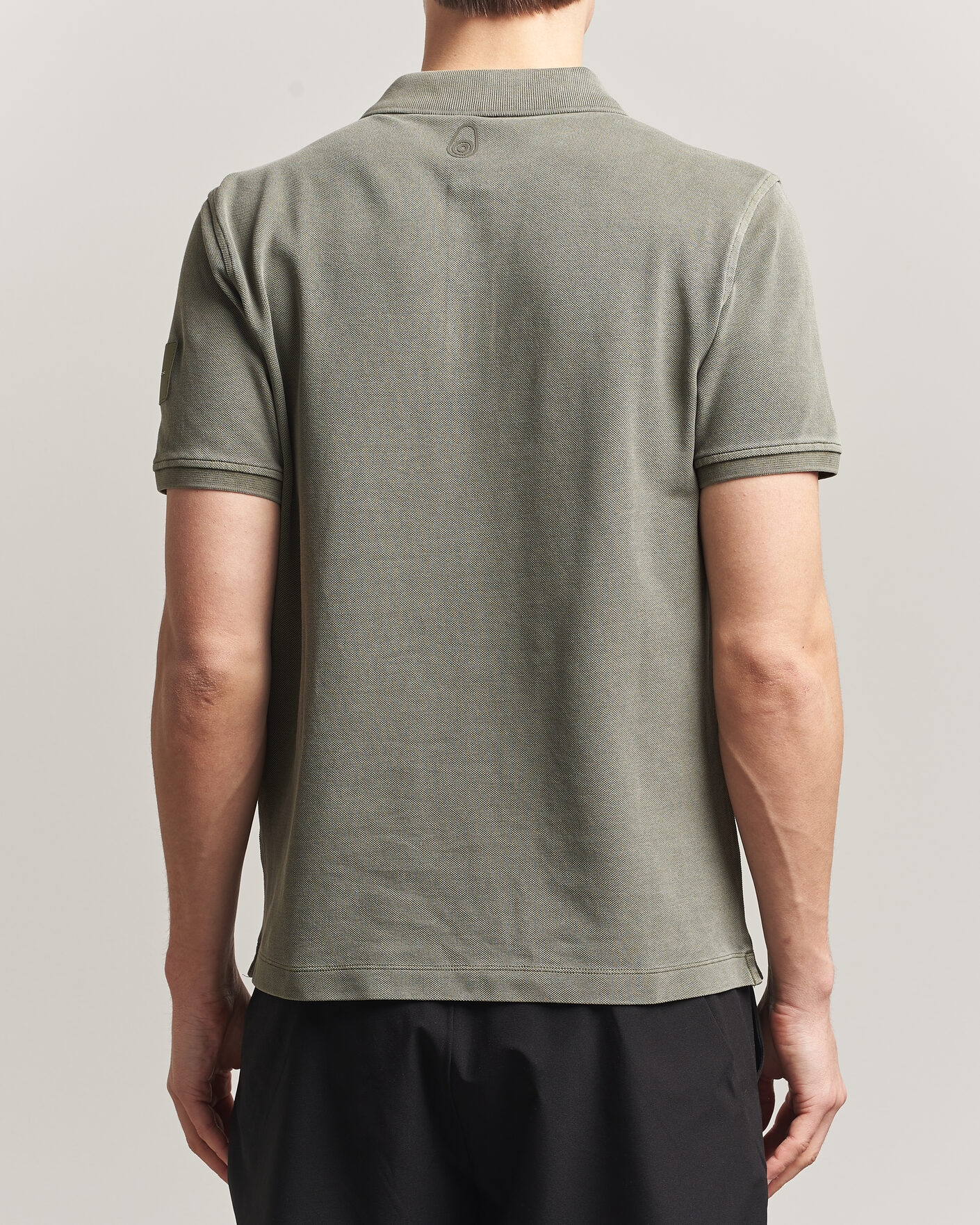 Homme | Polos | Sail Racing | Wind Pigment Dyed Polo Mud Green