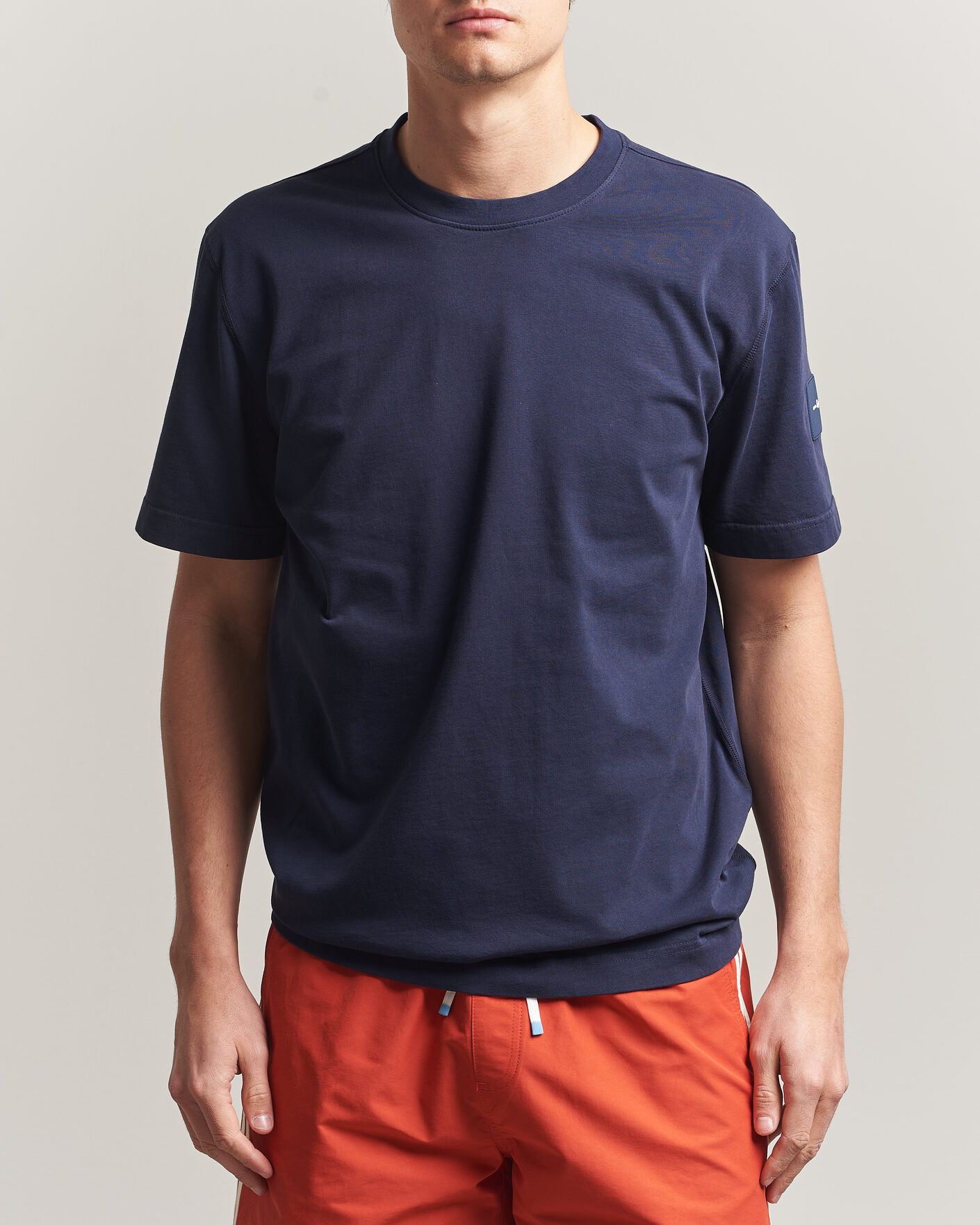 Homme | T-shirts | Sail Racing | Wind Pigment Dyed T-Shirt Dark Navy
