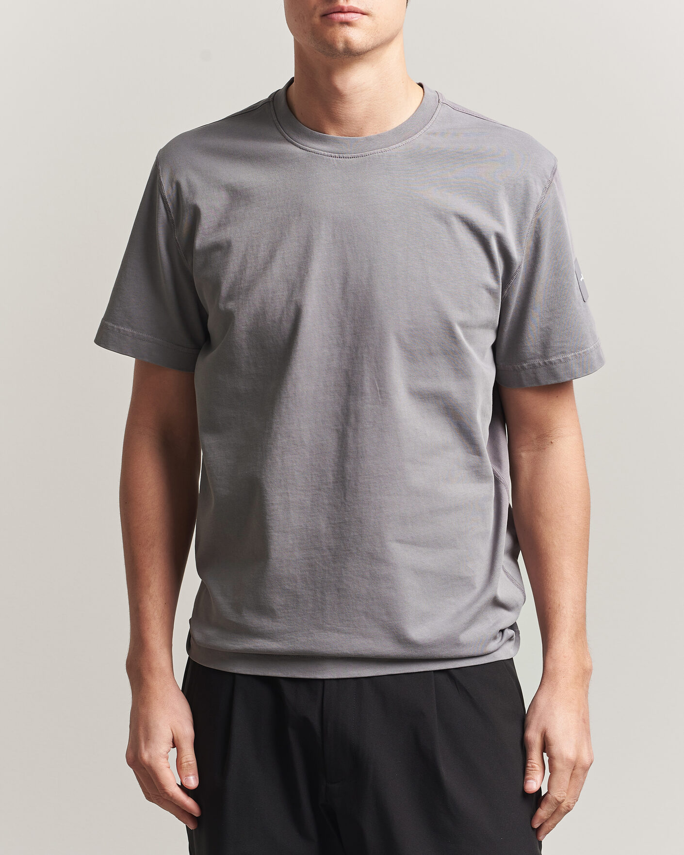 Homme | T-shirts | Sail Racing | Wind Pigment Dyed T-Shirt Frost Grey