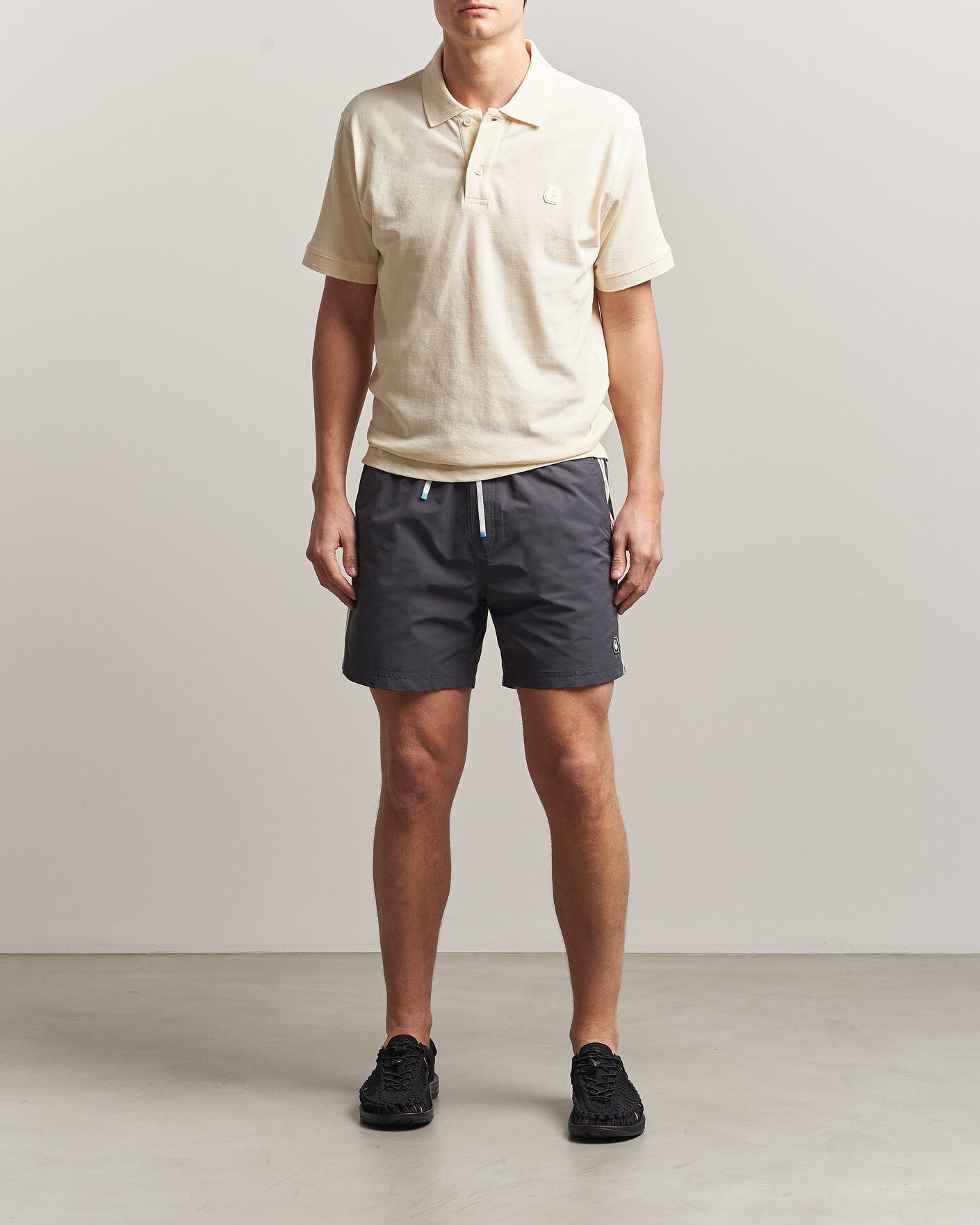 Homme | Polos | Sail Racing | Tornado Cotton/Linen Pique Polo Off White