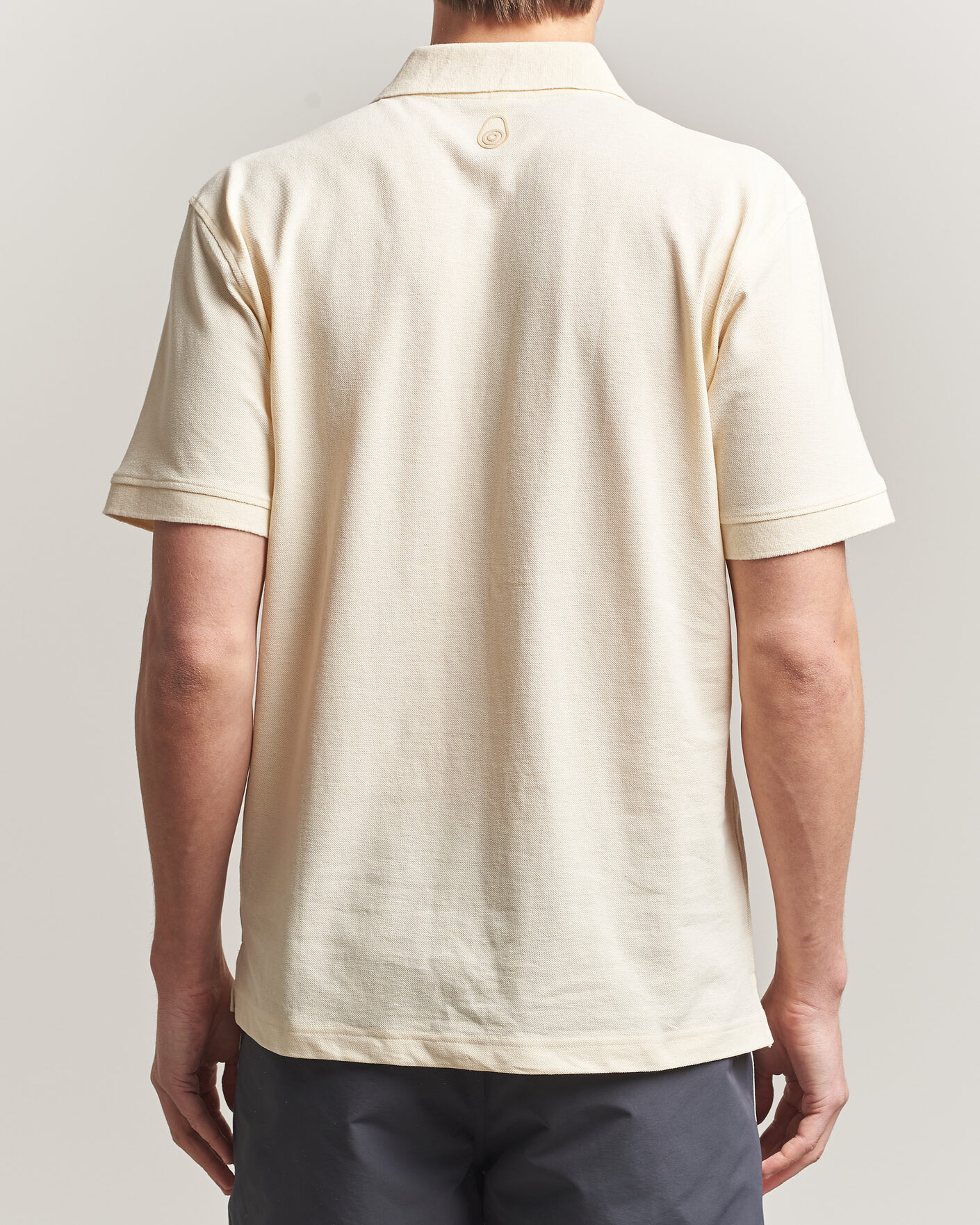 Homme | Polos | Sail Racing | Tornado Cotton/Linen Pique Polo Off White