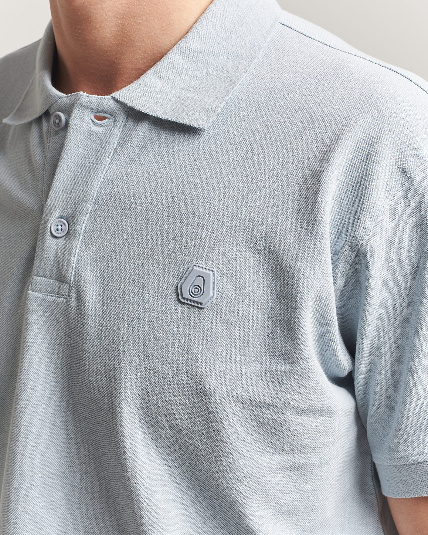 Homme | Polos | Sail Racing | Tornado Cotton/Linen Pique Polo Ice Melt