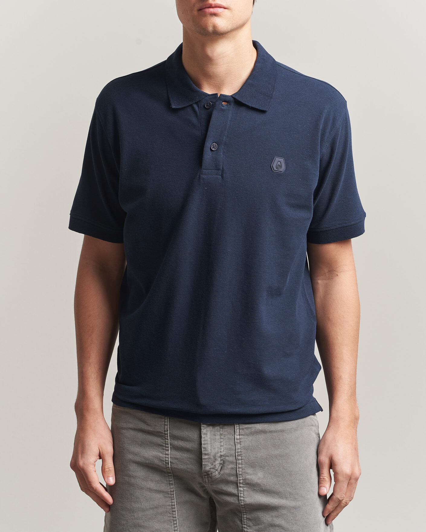 Homme | Polos | Sail Racing | Tornado Cotton/Linen Pique Polo Navy