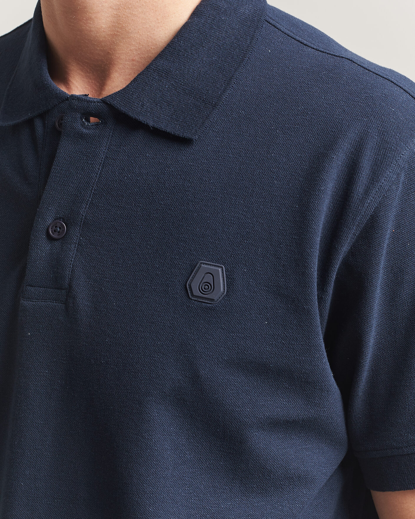 Homme | Polos | Sail Racing | Tornado Cotton/Linen Pique Polo Navy