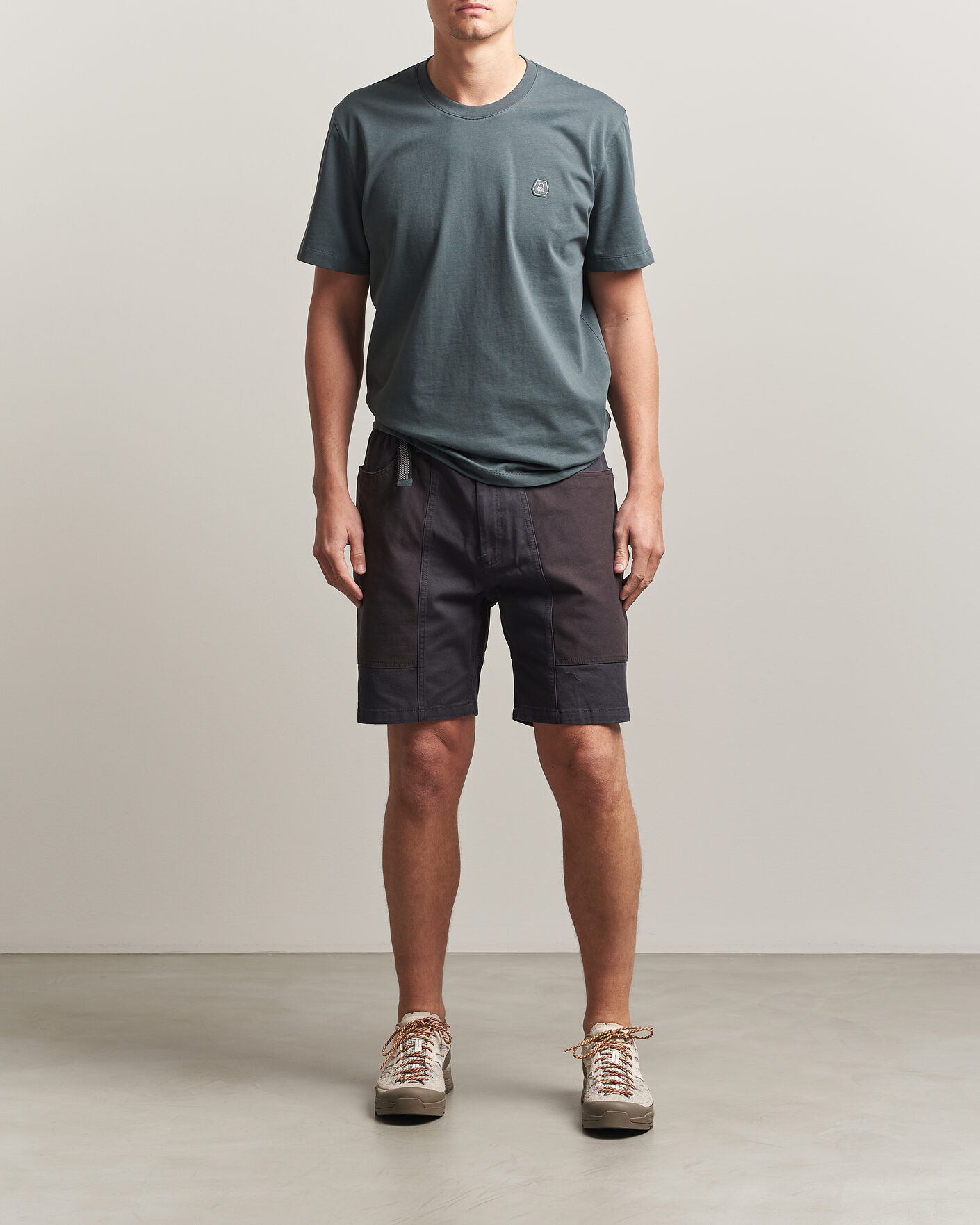 Homme | Shorts | Sail Racing | Breeze Blocked Cotton Twill Shorts Dark Steel Blue