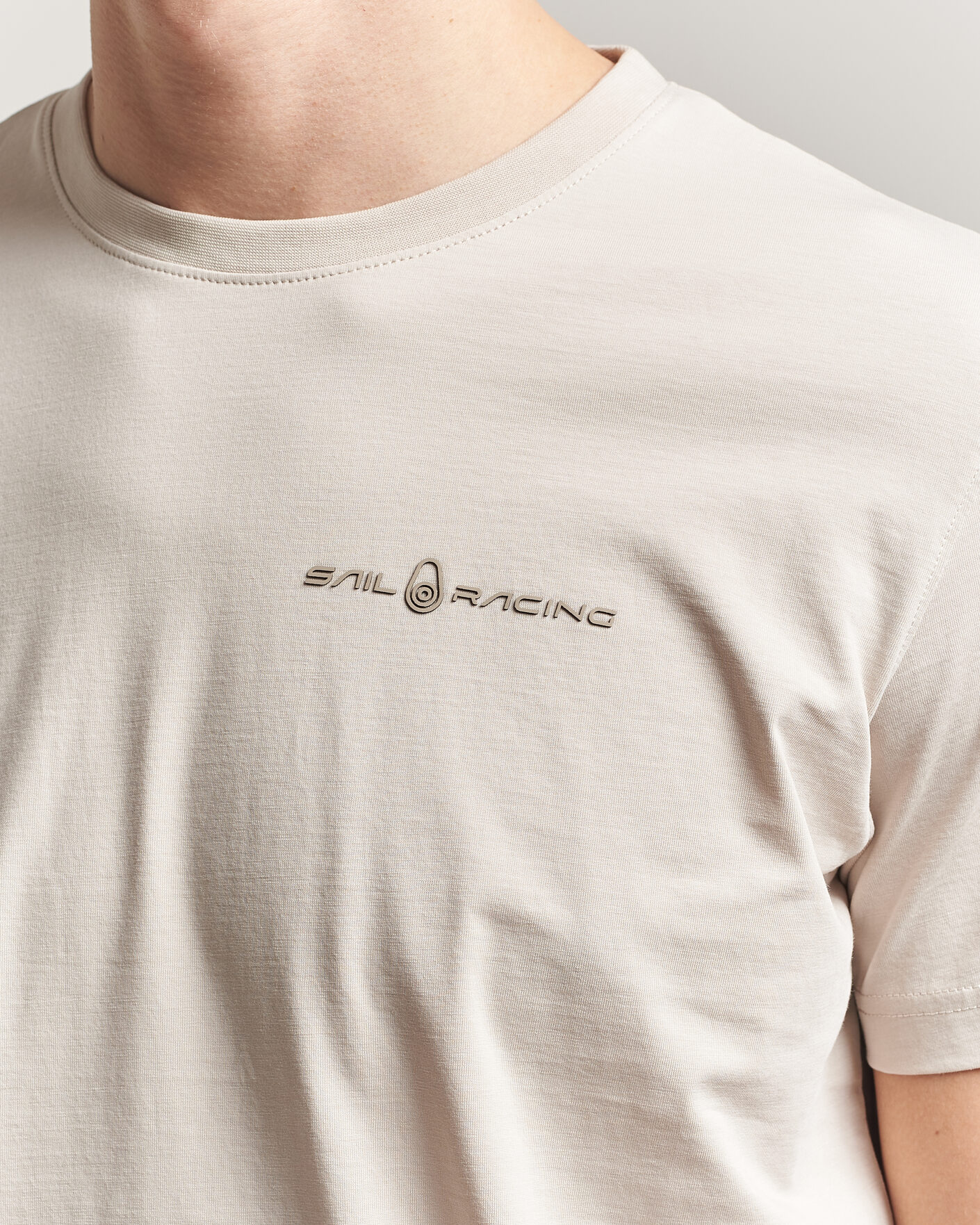 Homme | T-shirts | Sail Racing | Bowman Crew Neck T-Shirt Ecru