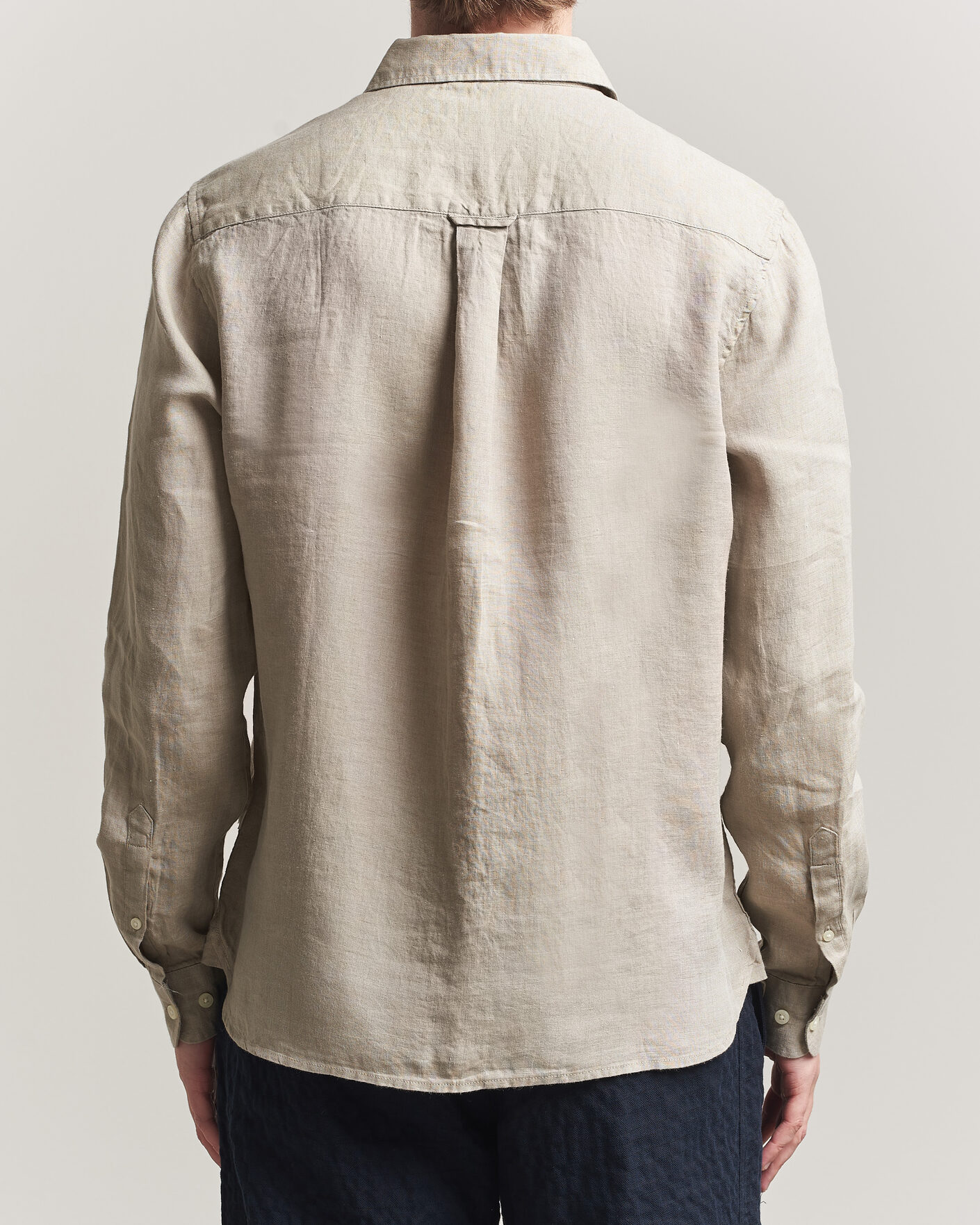 Homme | Chemises | KnowledgeCotton Apparel | Regular Linen Shirt Twill