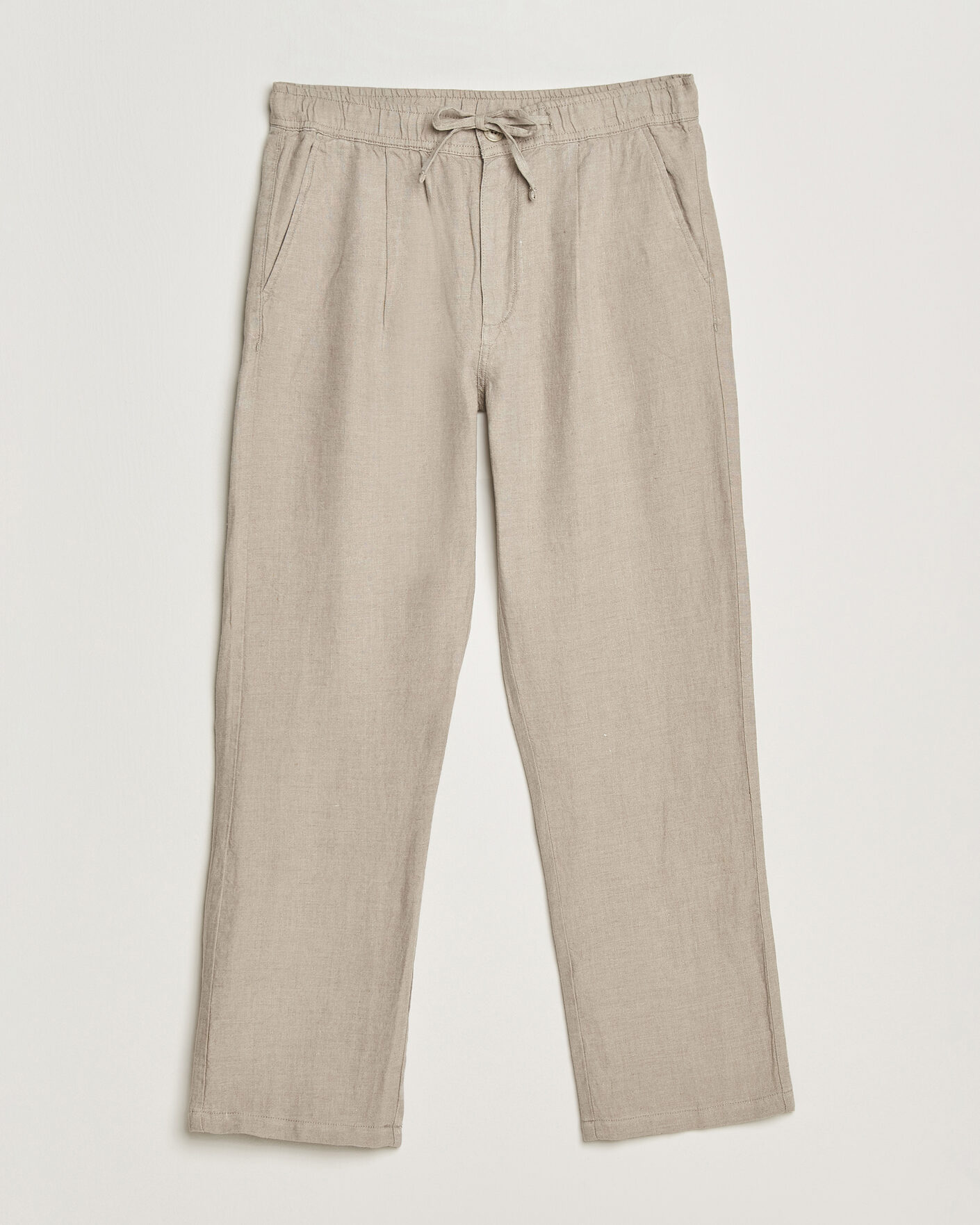 Homme | Pantalons | KnowledgeCotton Apparel | Loose Linen Pants Twill