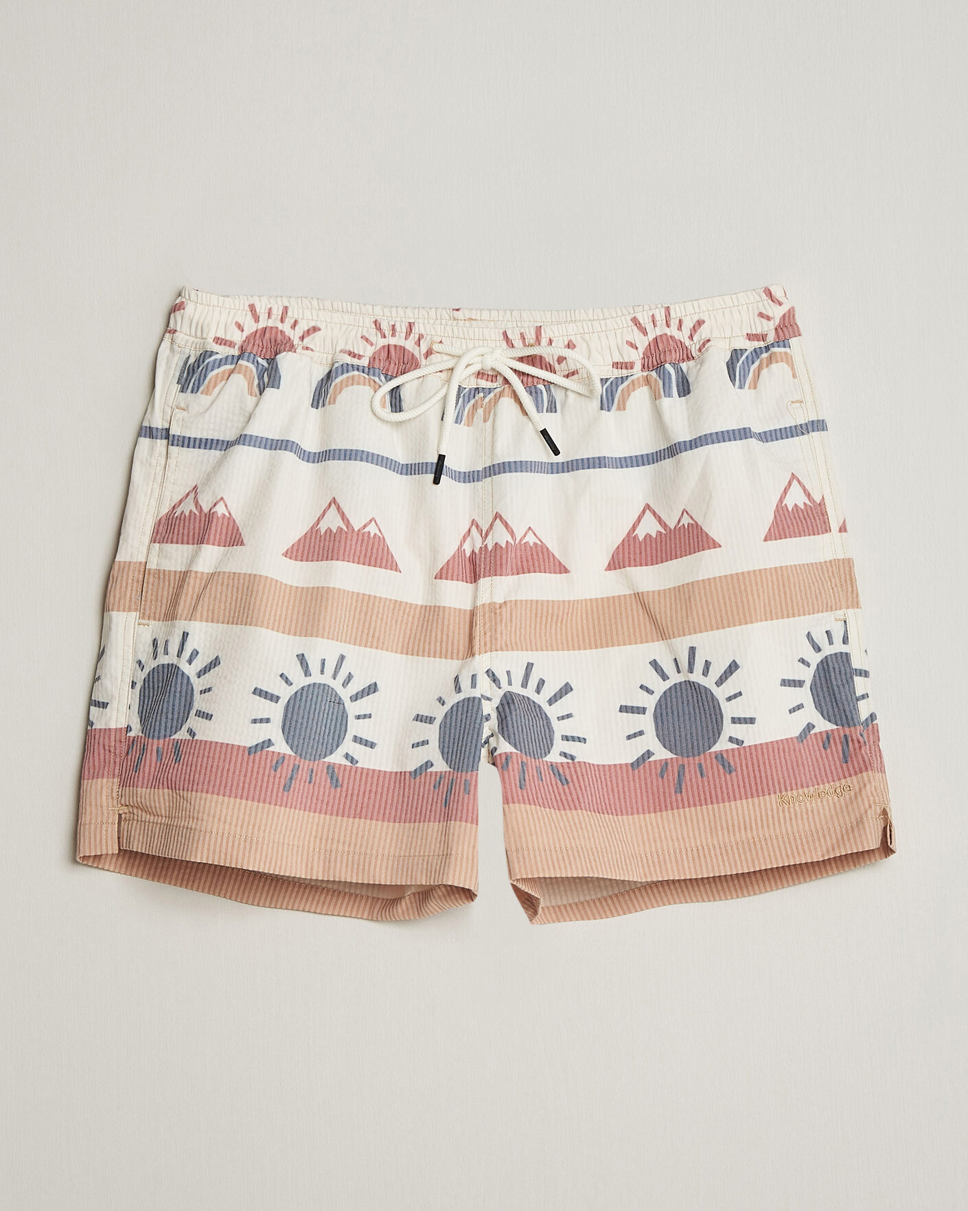 Homme | Maillots De Bain | KnowledgeCotton Apparel | Printed Swimshorts Multi
