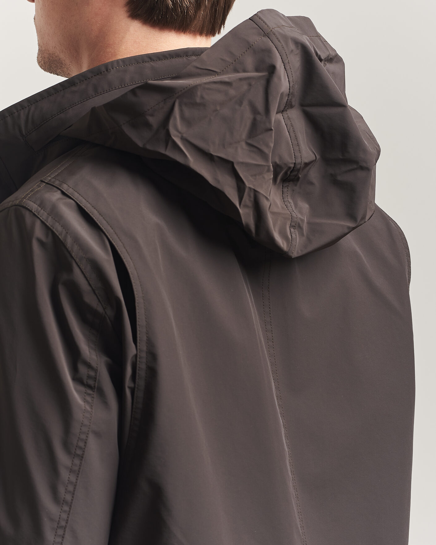 Homme | Manteaux Et Vestes | Oscar Jacobson | M65 Nylon Field Jacket Brown