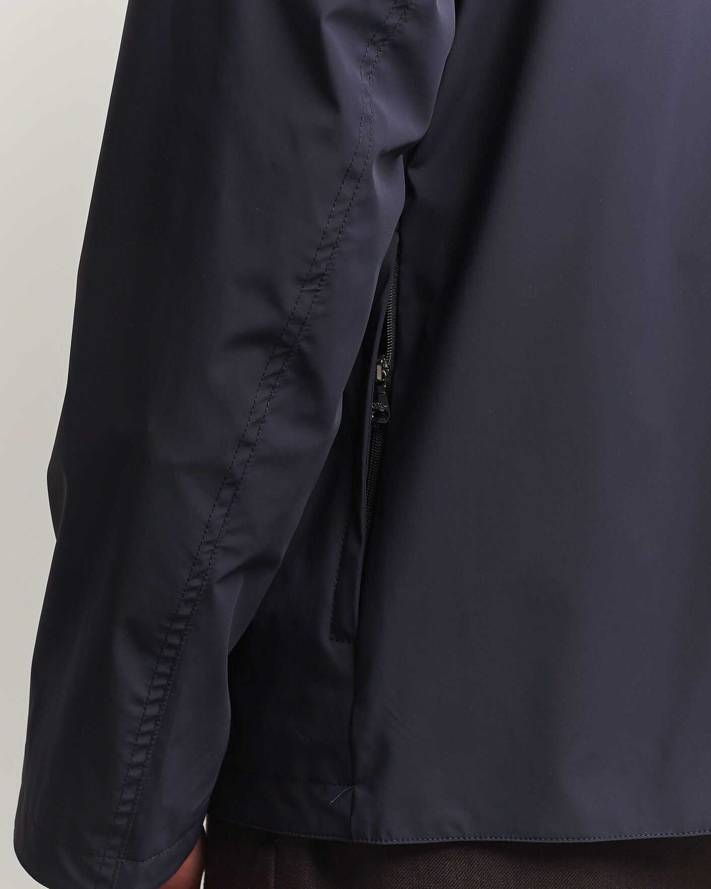 Homme | Manteaux Et Vestes | Oscar Jacobson | Light Zipped Shirt Jacket Navy