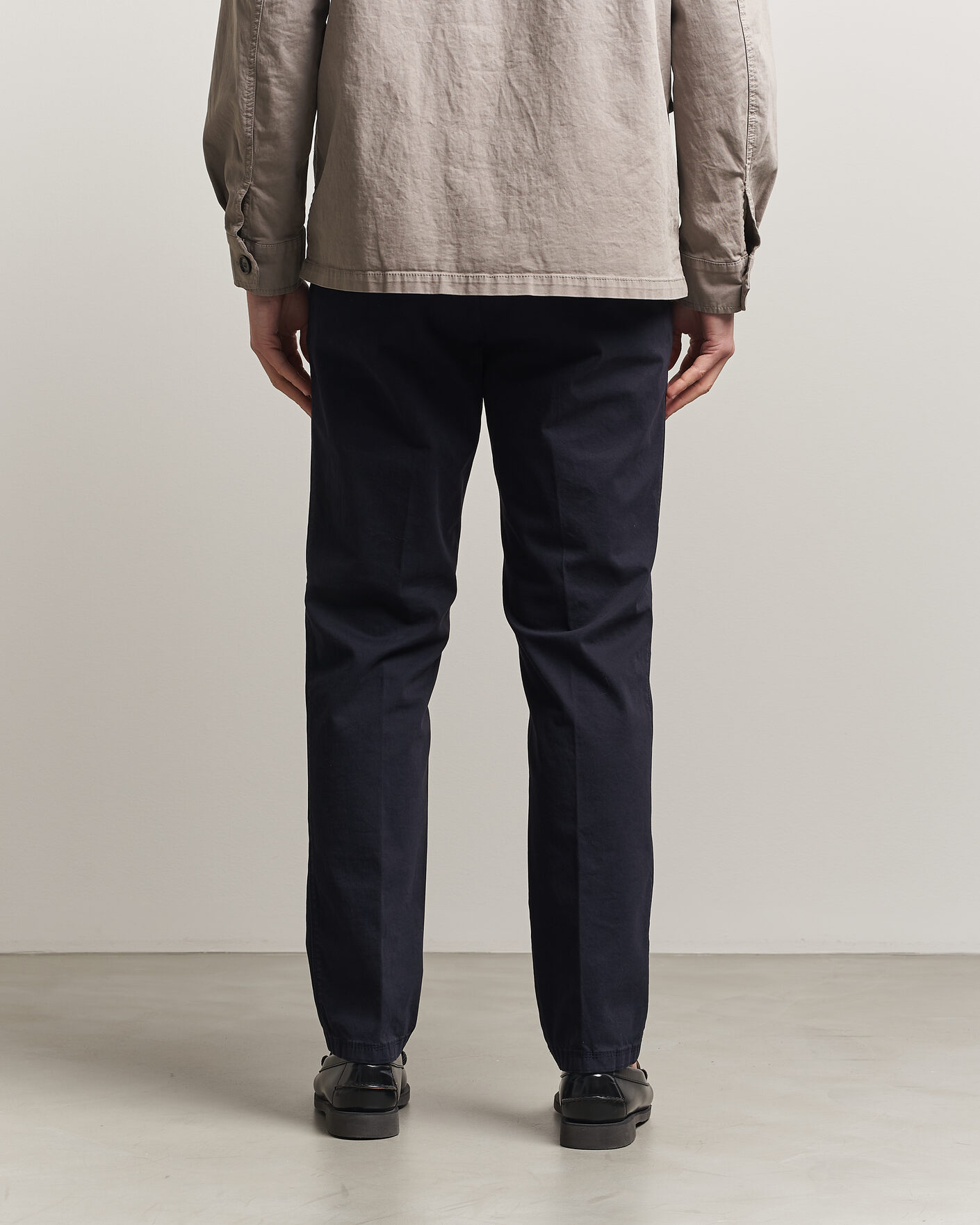 Homme | Pantalons | Oscar Jacobson | Danik Cotton Trousers Navy
