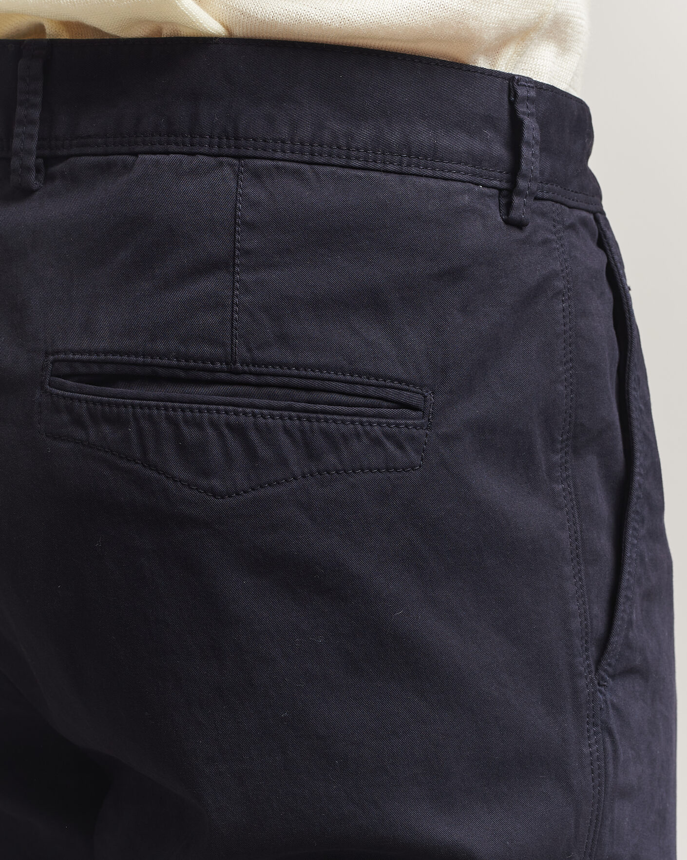 Homme | Pantalons | Oscar Jacobson | Danik Cotton Trousers Navy