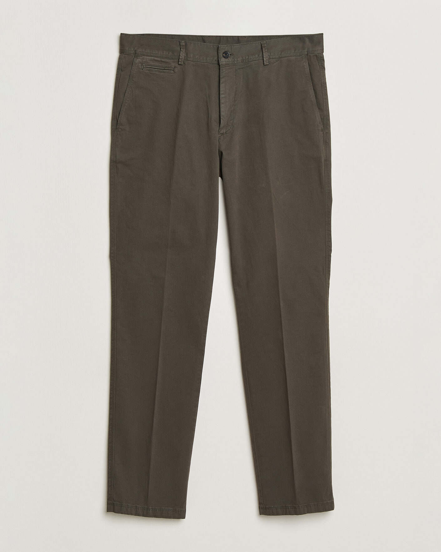 Homme | Pantalons | Oscar Jacobson | Danik Cotton Trousers Olive