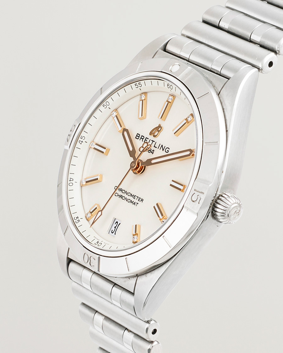 Homme | Pre-Owned & Vintage Watches | Breitling Pre-Owned | Chronomat 36 Diamant