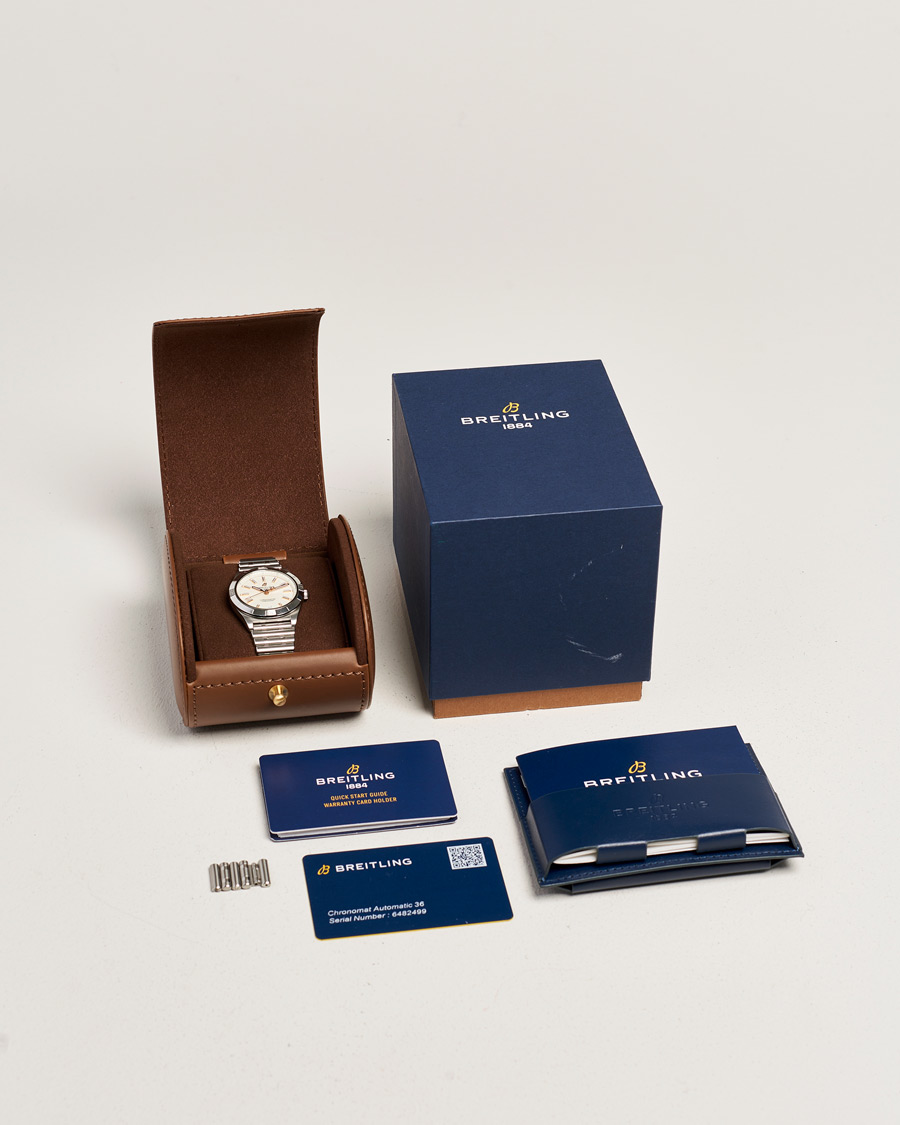 Homme | Pre-Owned & Vintage Watches | Breitling Pre-Owned | Chronomat 36 Diamant