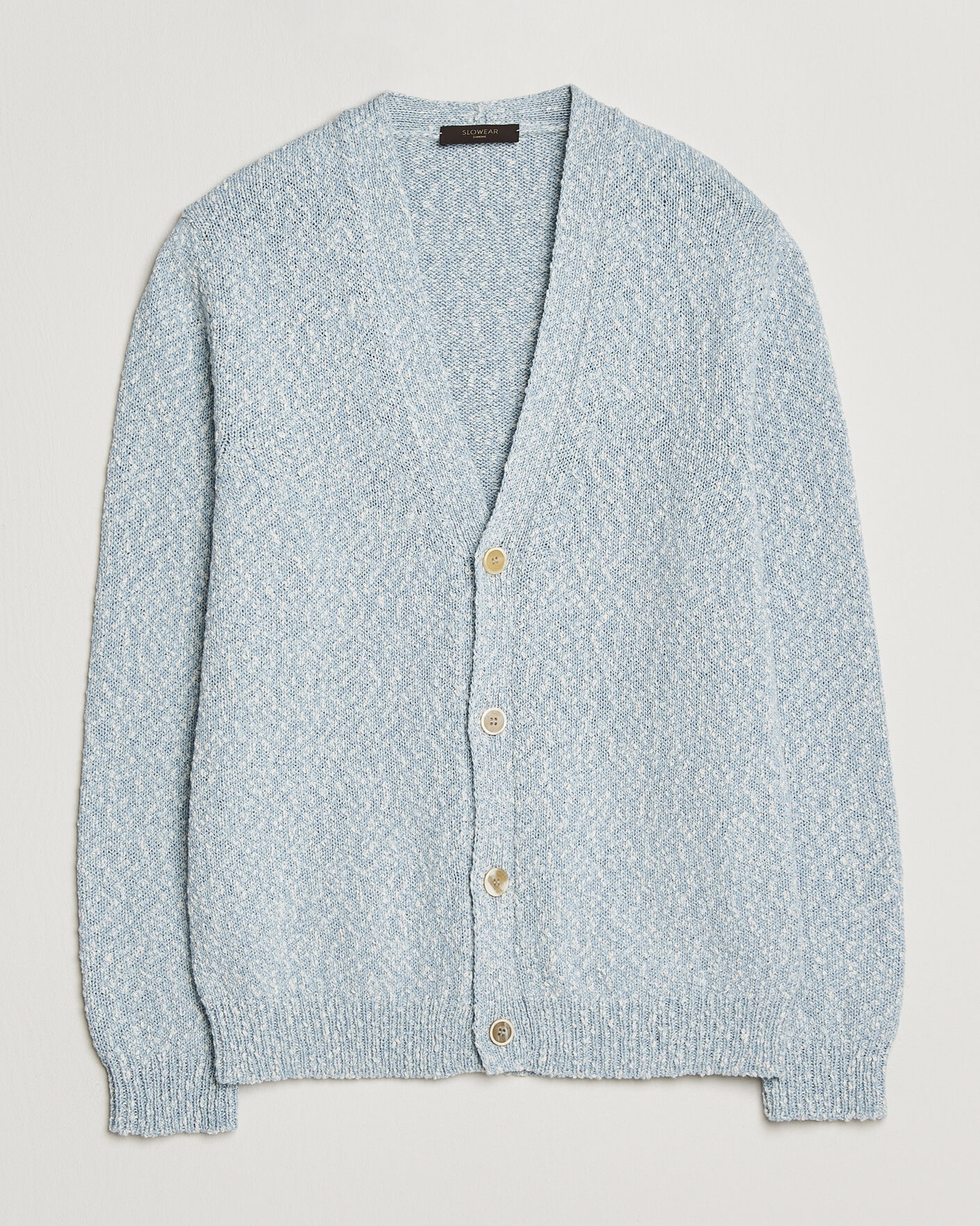 Homme | Pulls Et Tricots | Zanone | Mouline Cardigan Sky Blue