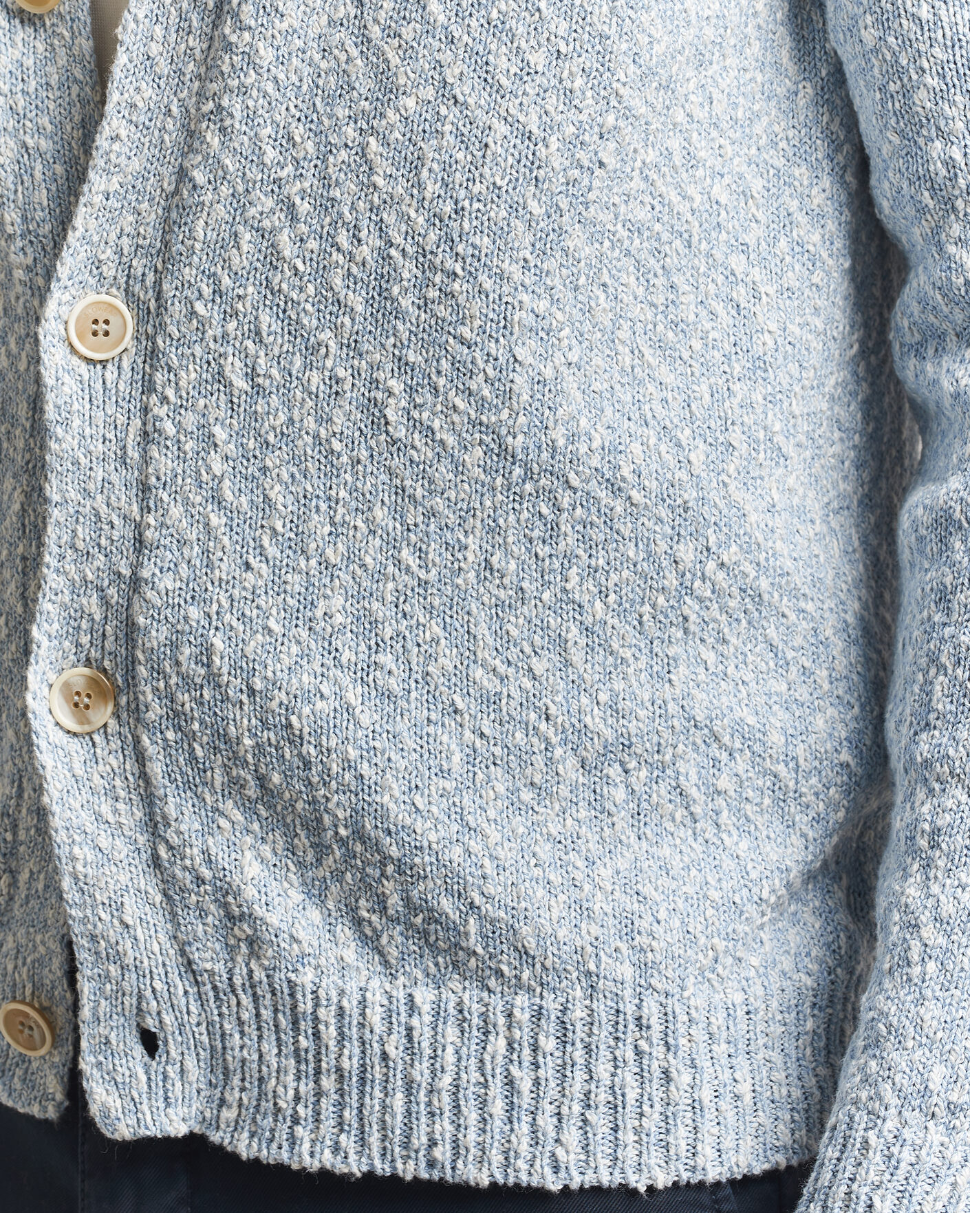 Homme | Pulls Et Tricots | Zanone | Mouline Cardigan Sky Blue