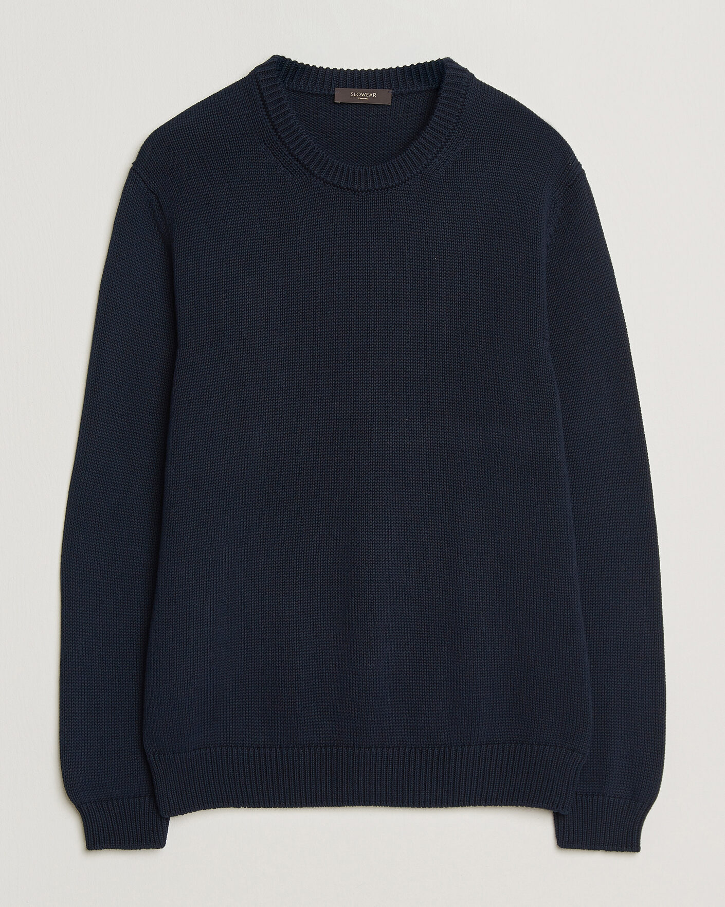 Homme | Pulls Et Tricots | Zanone | Soft Cotton Crew Neck Sweater Navy