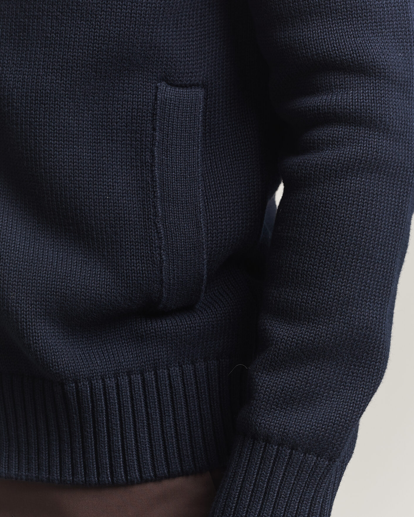 Homme | Pulls Et Tricots | Zanone | Soft Cotton Chioto Cardigan Navy