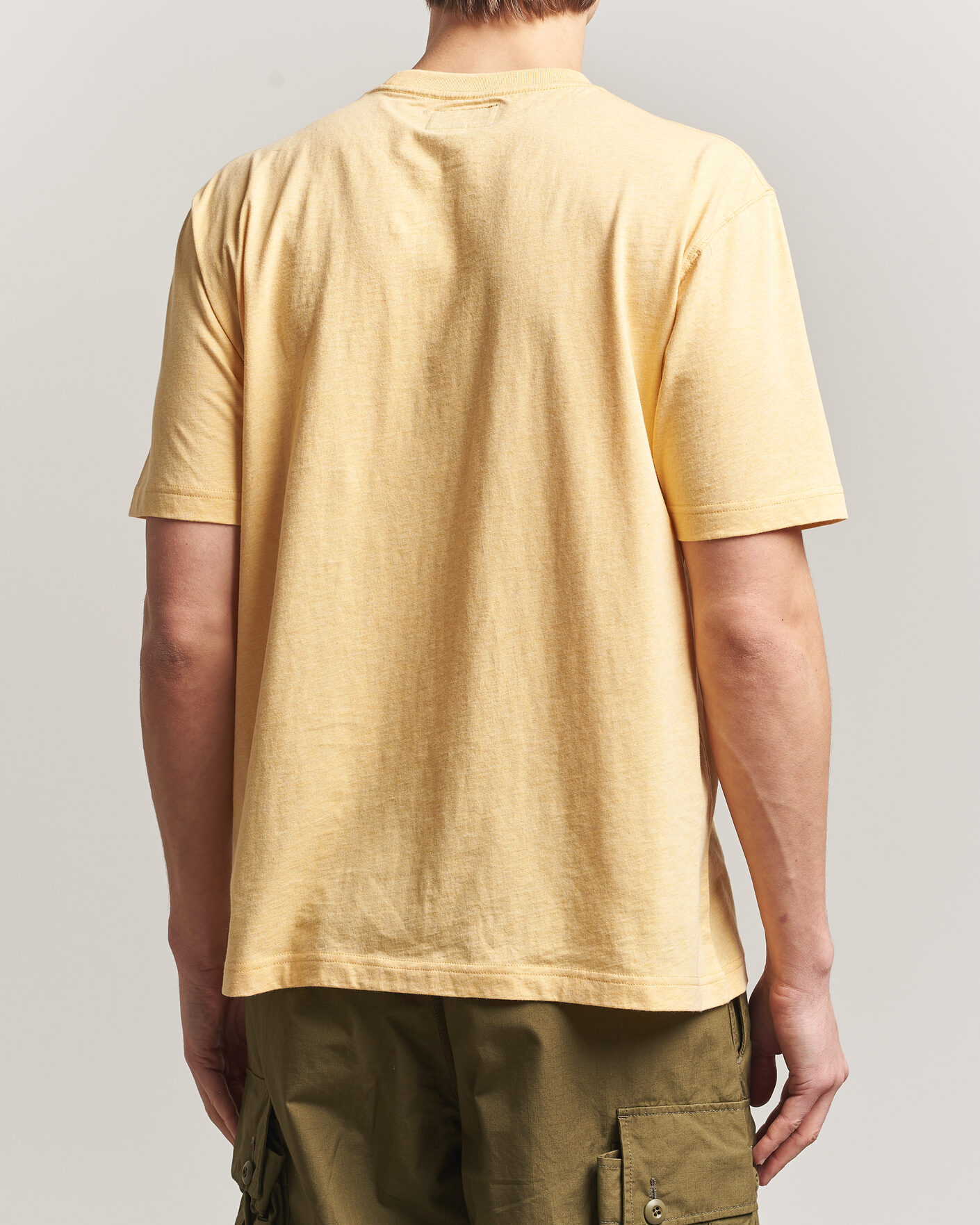 Homme | T-shirts | BEAMS PLUS | Pocket Tee Yellow
