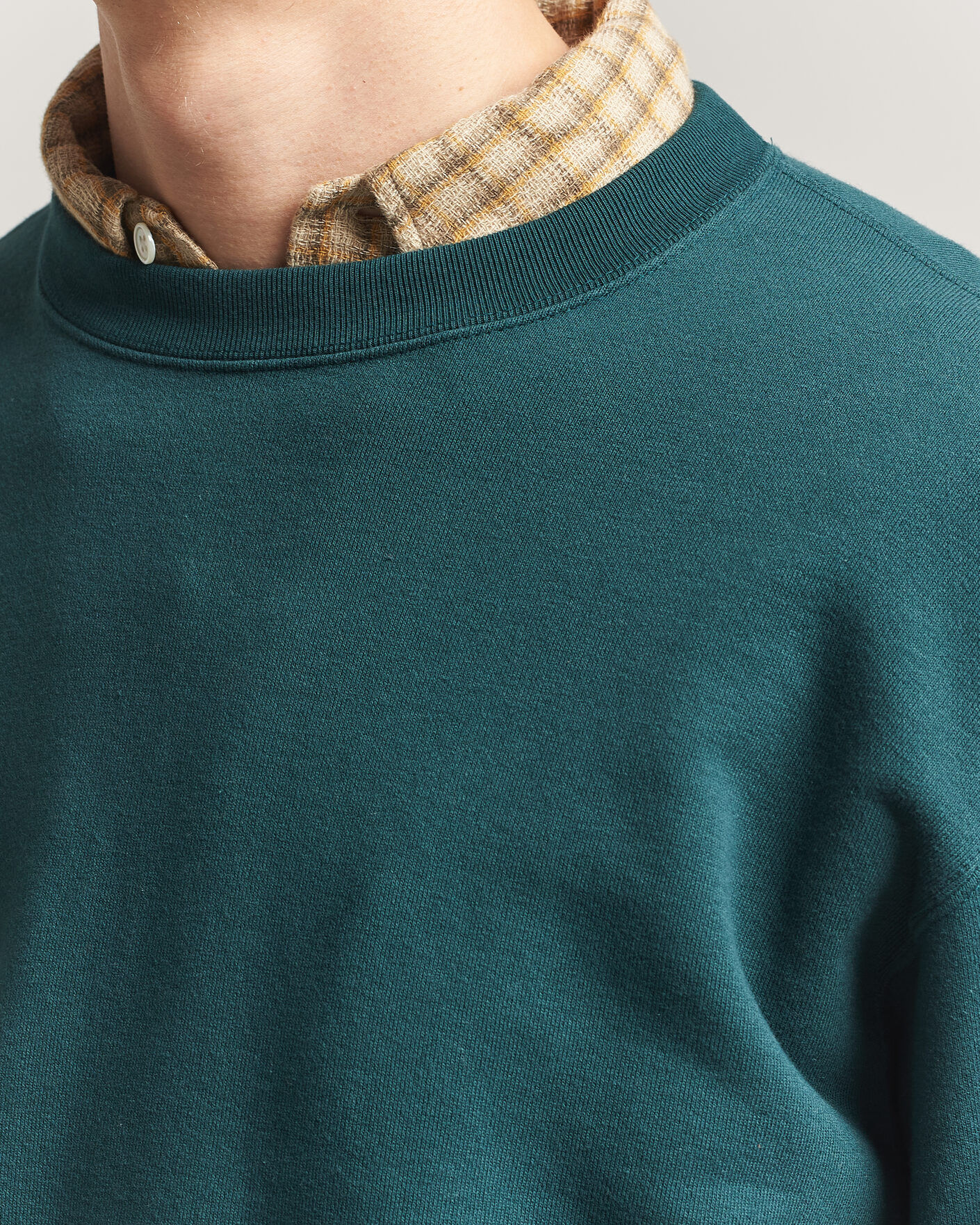 Homme | Pulls Et Tricots | BEAMS PLUS | Crew Sweat Dark Green