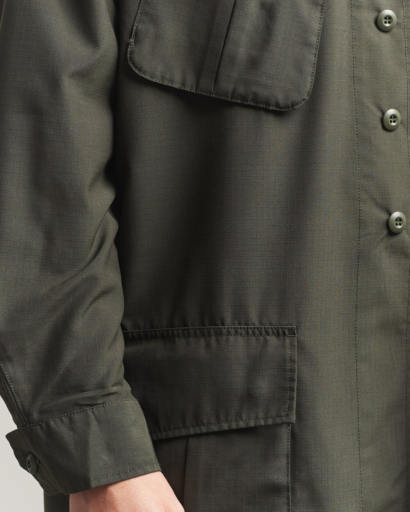 Homme | Manteaux Et Vestes | BEAMS PLUS | MIL Fatigue Jacket Olive