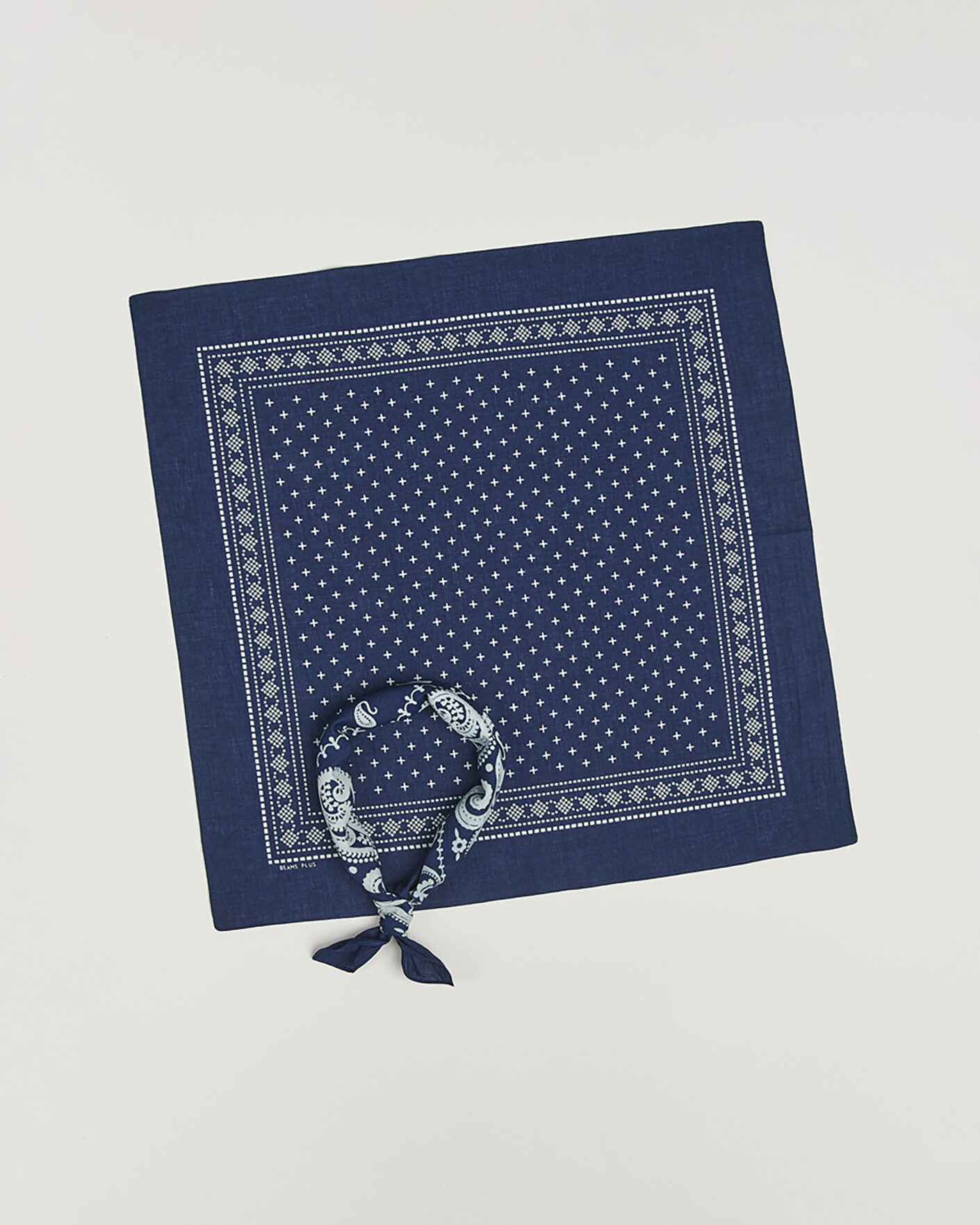Homme | Pochettes De Costume | BEAMS PLUS | 2-Pack Bandana Indigo Blue