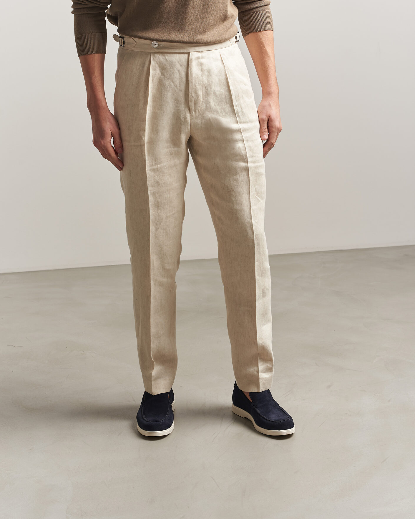 Homme | Loafers | Loake 1880 | Tuscany Suede Loafer Navy