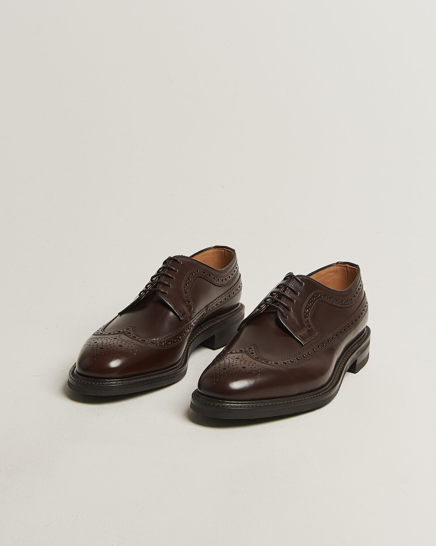 Homme | Derbies | Loake Shoemakers | Sovereign Longwing Leather Derby Dark Brown