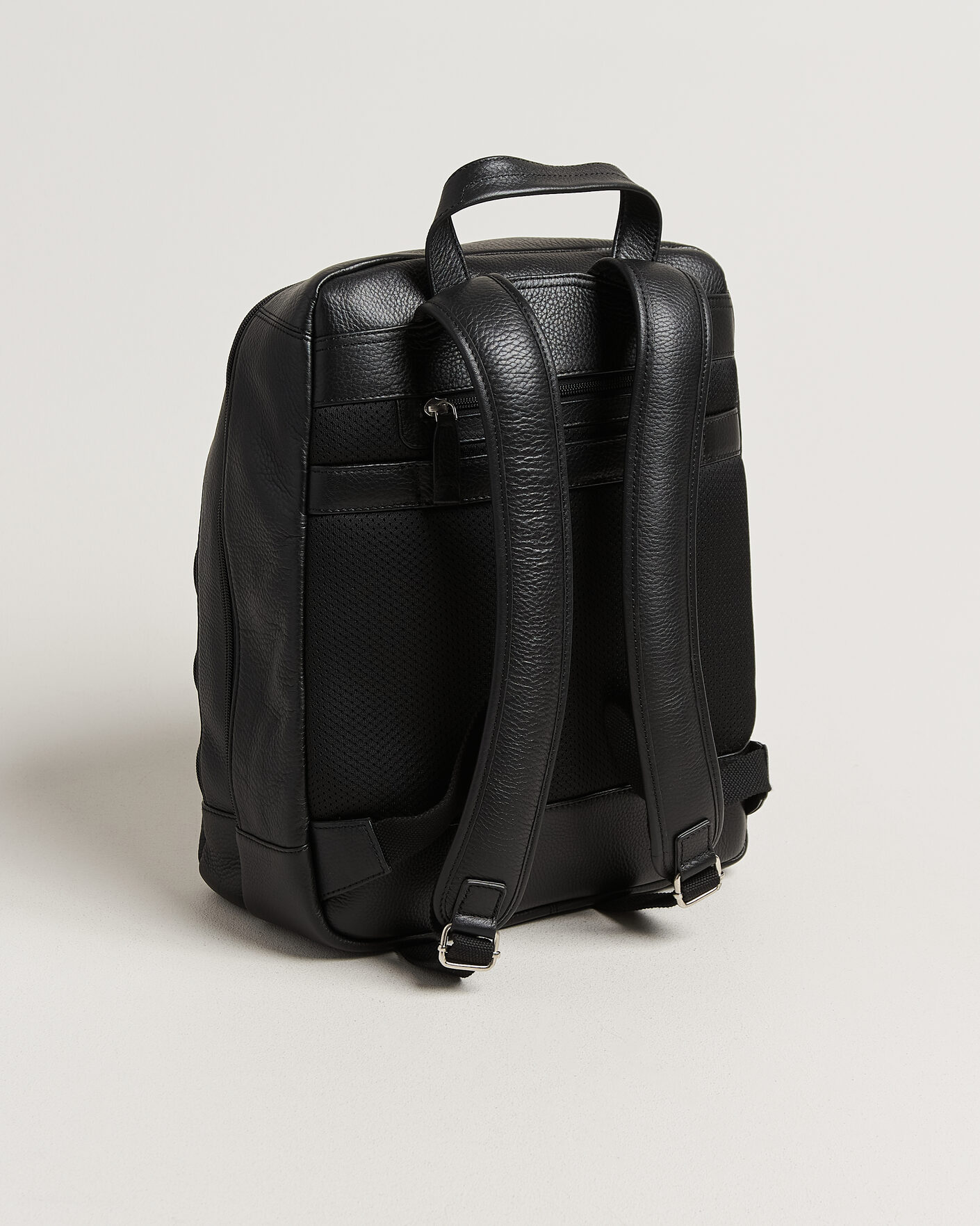 Homme | Sacs | Loake Shoemakers | Waterloo Grained Leather Backpack Black
