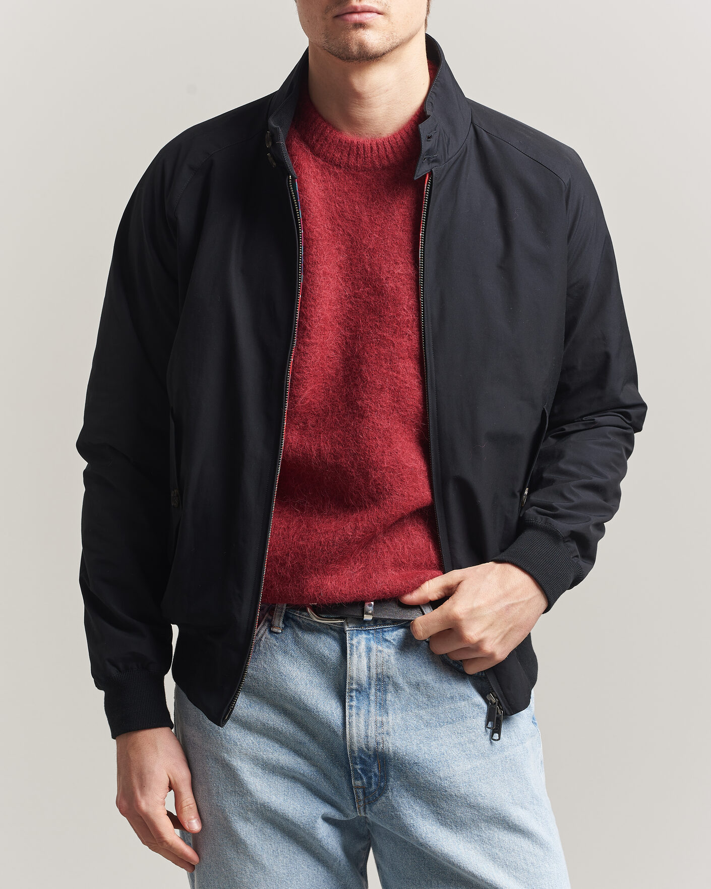 Homme | Manteaux Et Vestes | Baracuta | G9 Original Harrington Jacket Dark Navy