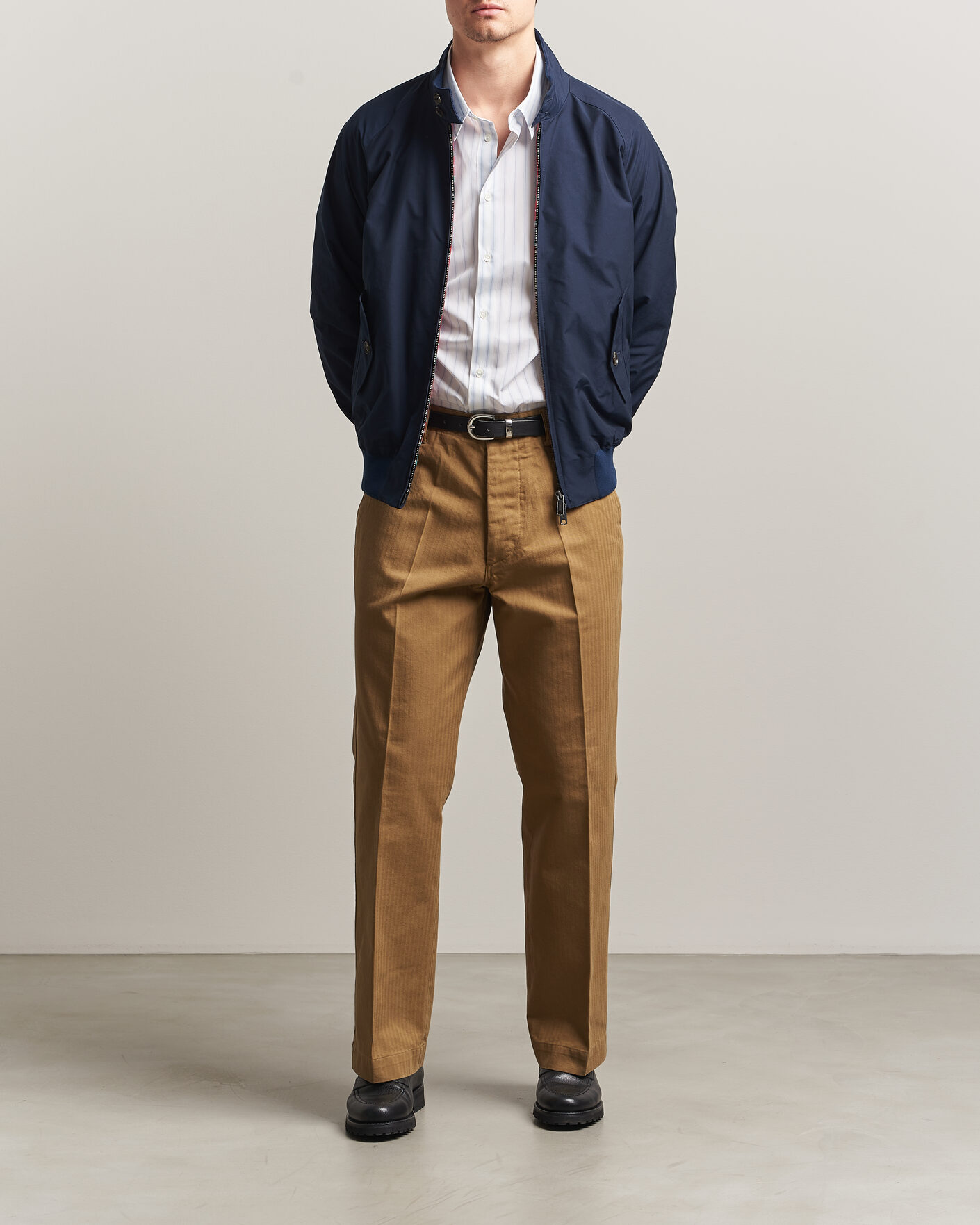 Homme | Manteaux Et Vestes | Baracuta | G9 Original Harrington Jacket Navy