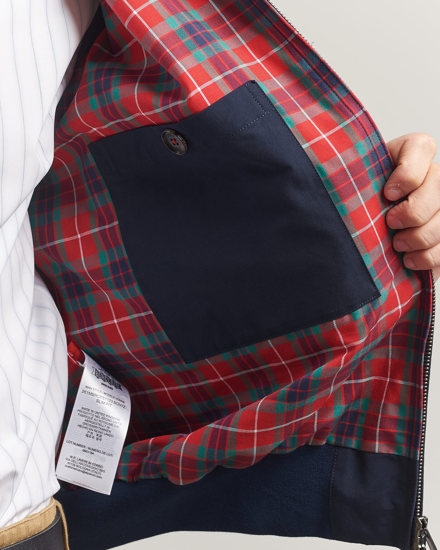 Homme | Manteaux Et Vestes | Baracuta | G9 Original Harrington Jacket Navy