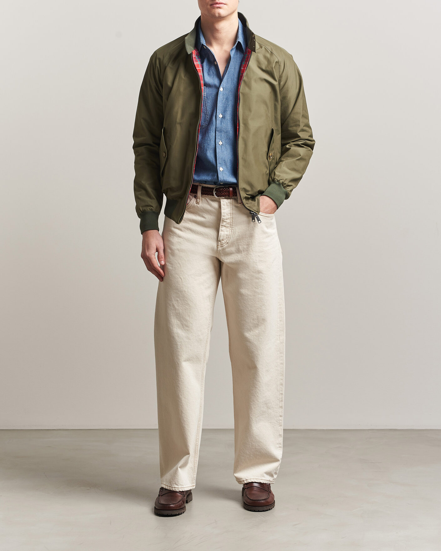 Homme | Manteaux Et Vestes | Baracuta | G9 Original Harrington Jacket Army