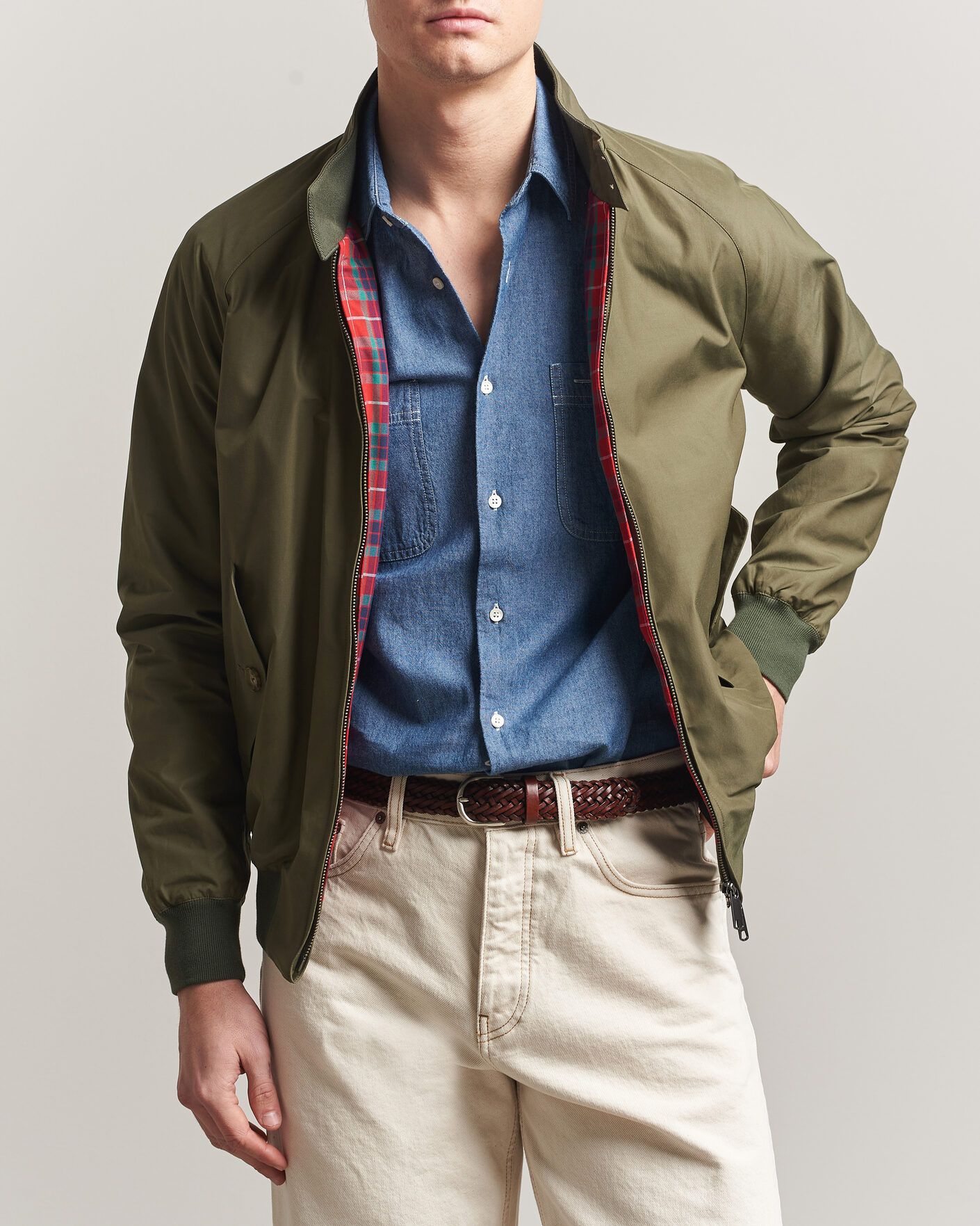 Homme | Manteaux Et Vestes | Baracuta | G9 Original Harrington Jacket Army