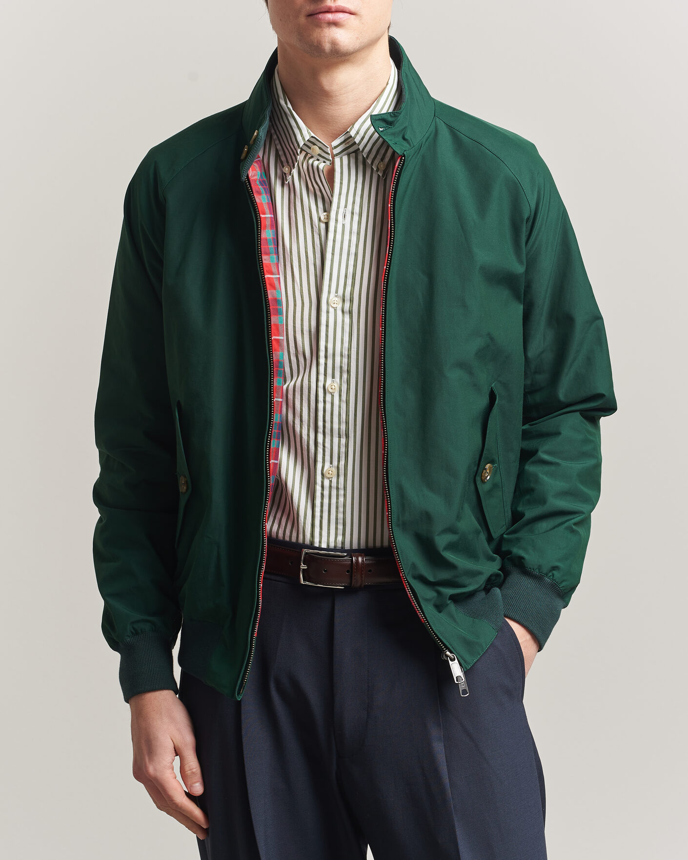Homme | Manteaux Et Vestes | Baracuta | G9 Original Harrington Jacket Racing Green
