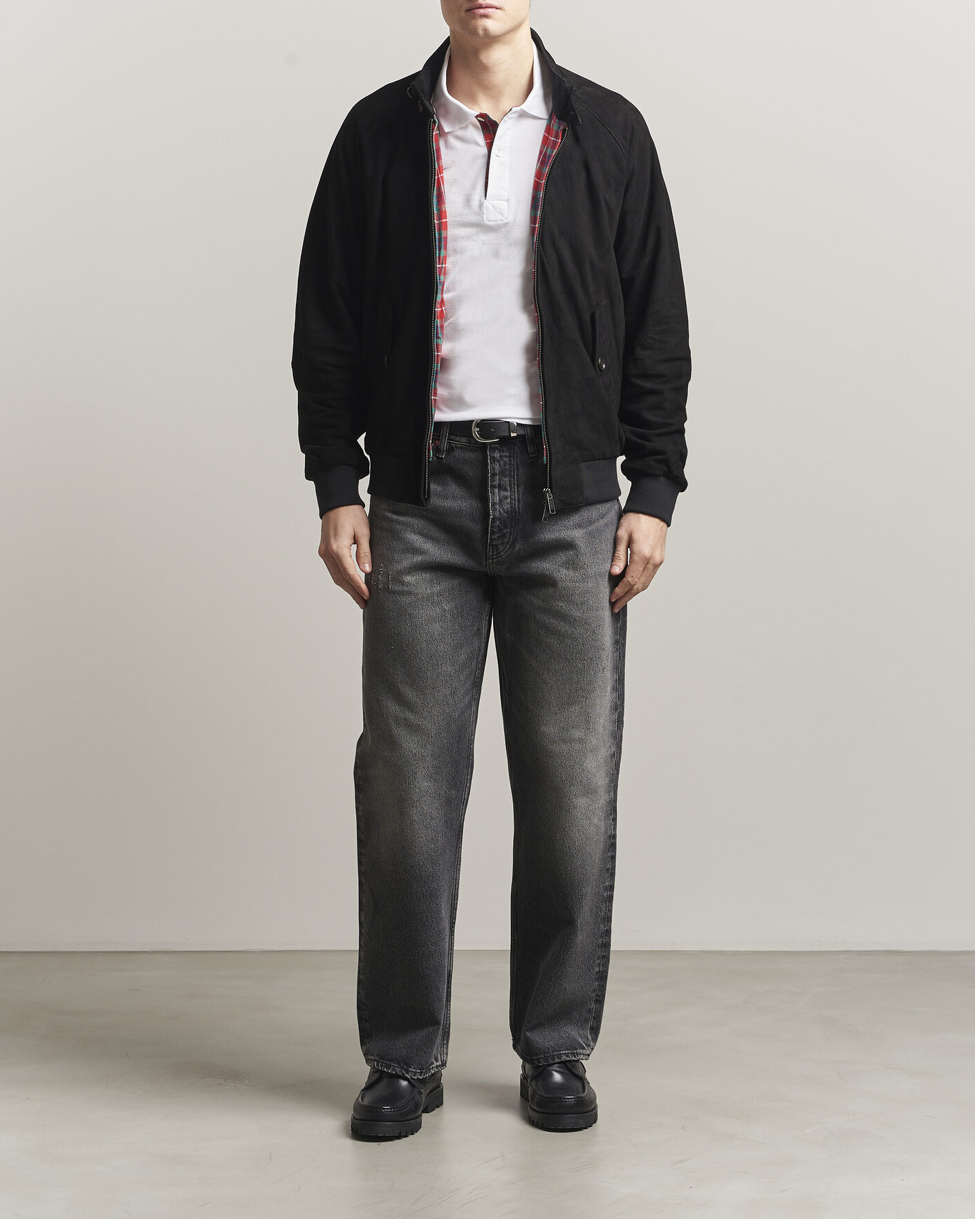 Homme | Manteaux Et Vestes | Baracuta | G9 Suede Jacket Black