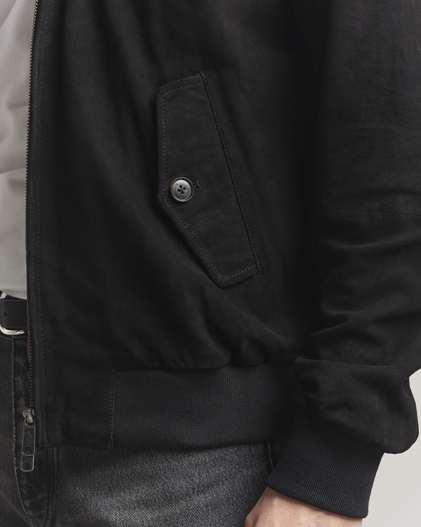 Homme | Manteaux Et Vestes | Baracuta | G9 Suede Jacket Black