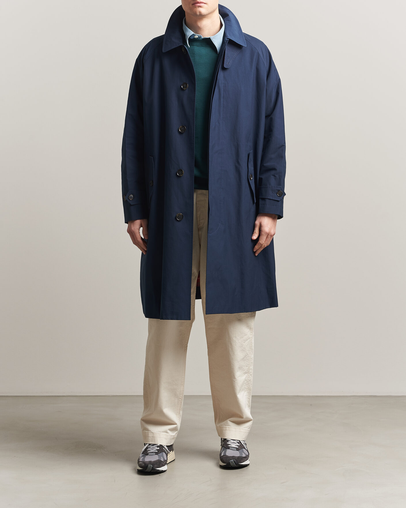 Homme | Manteaux Et Vestes | Baracuta | G12 Original Cloth Coat Navy