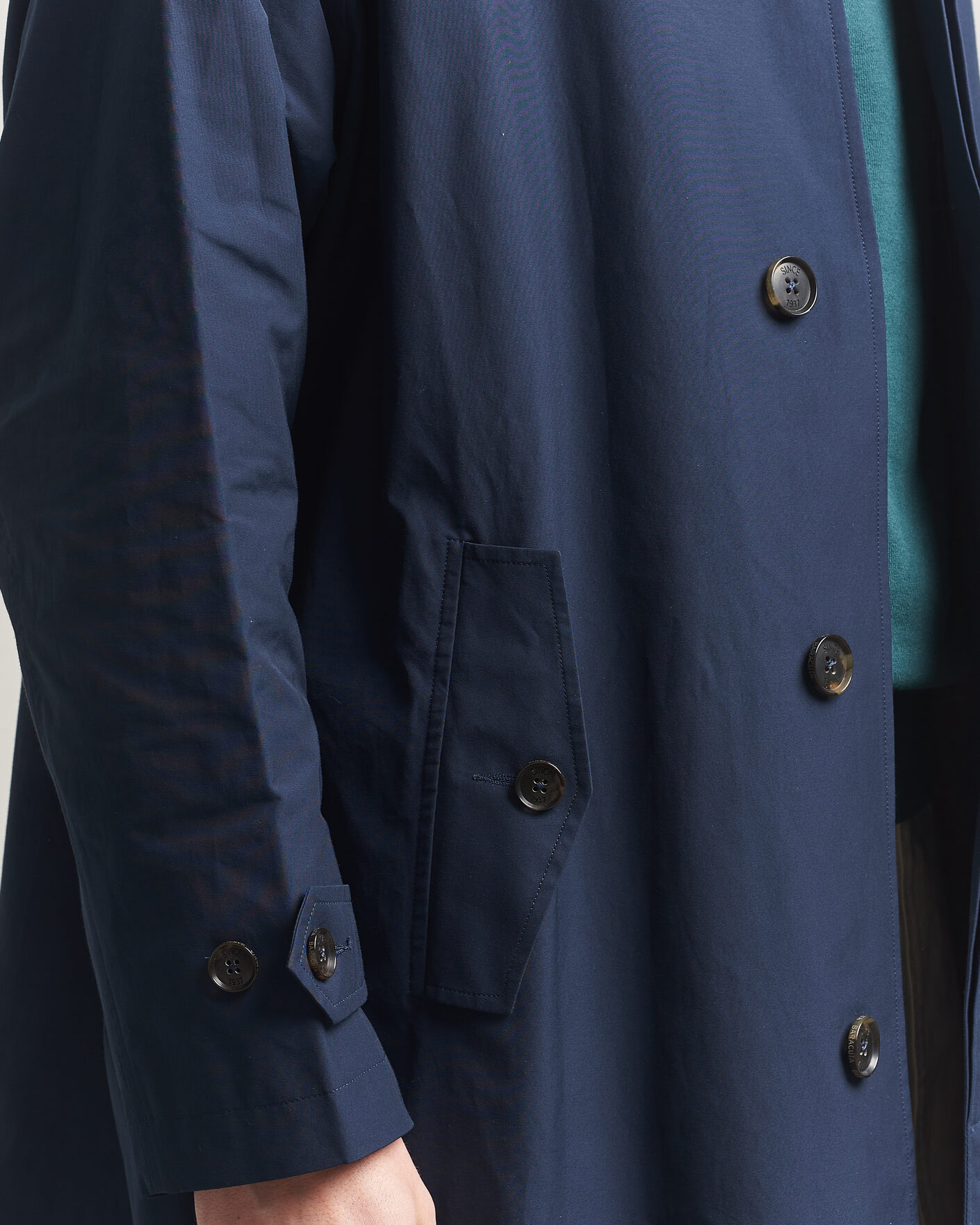 Homme | Manteaux Et Vestes | Baracuta | G12 Original Cloth Coat Navy