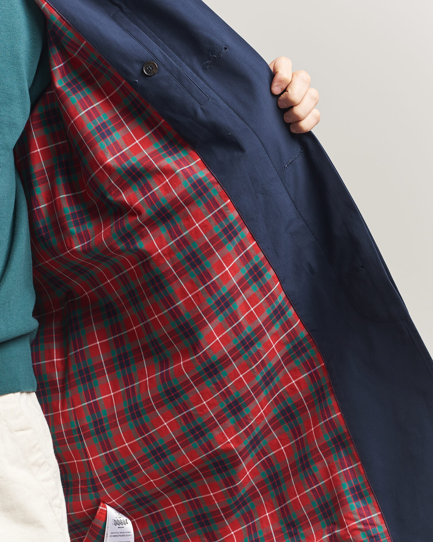 Homme | Manteaux Et Vestes | Baracuta | G12 Original Cloth Coat Navy