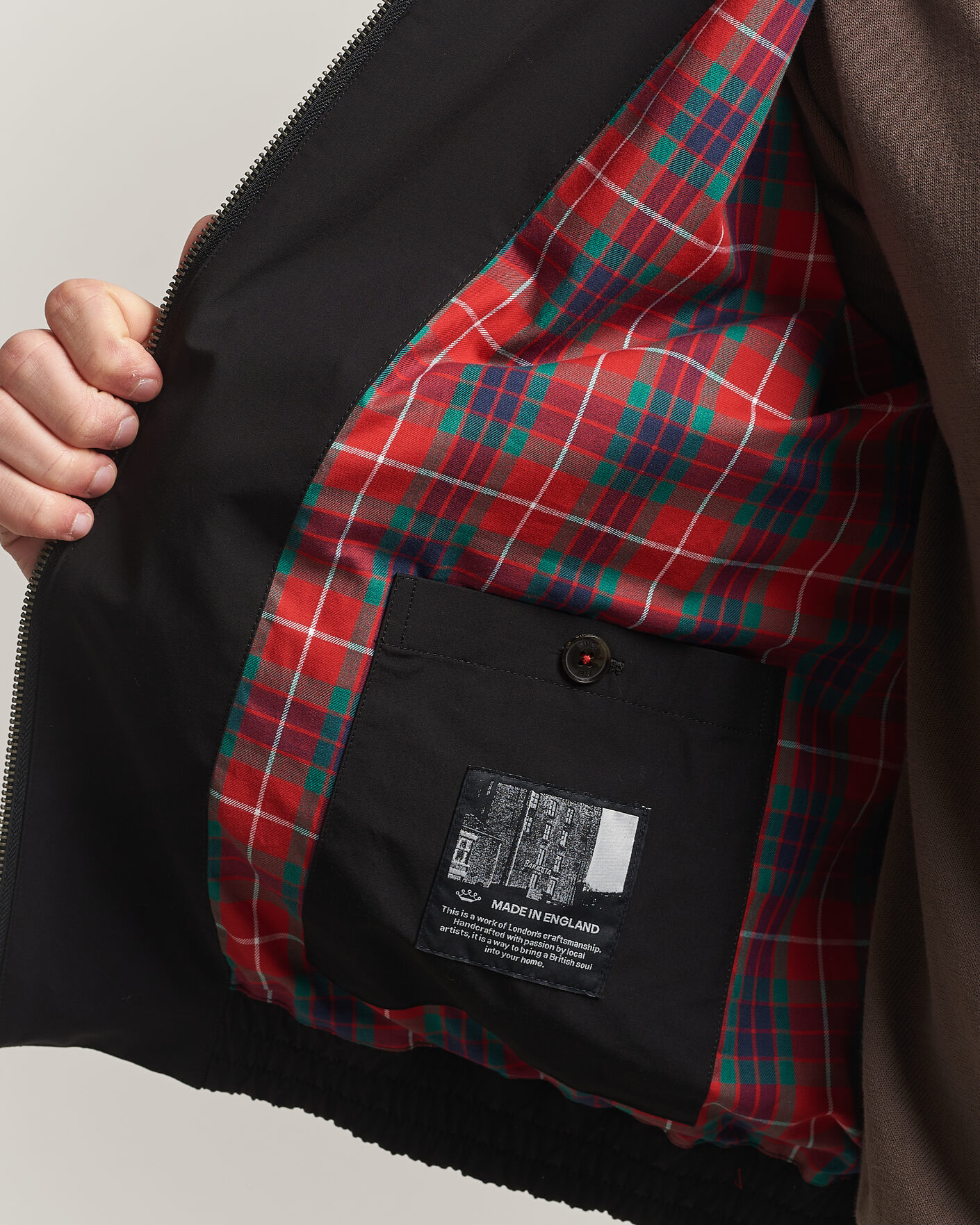 Homme | Manteaux Et Vestes | Baracuta | G18 Original Cloth Jacket Black