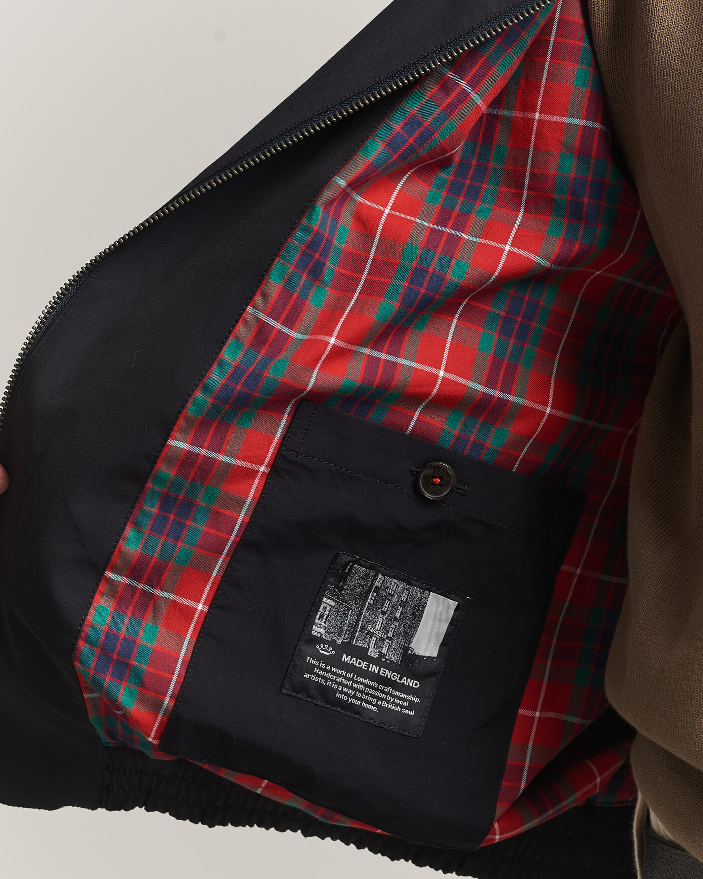 Homme | Manteaux Et Vestes | Baracuta | G18 Original Cloth Jacket Dark Navy