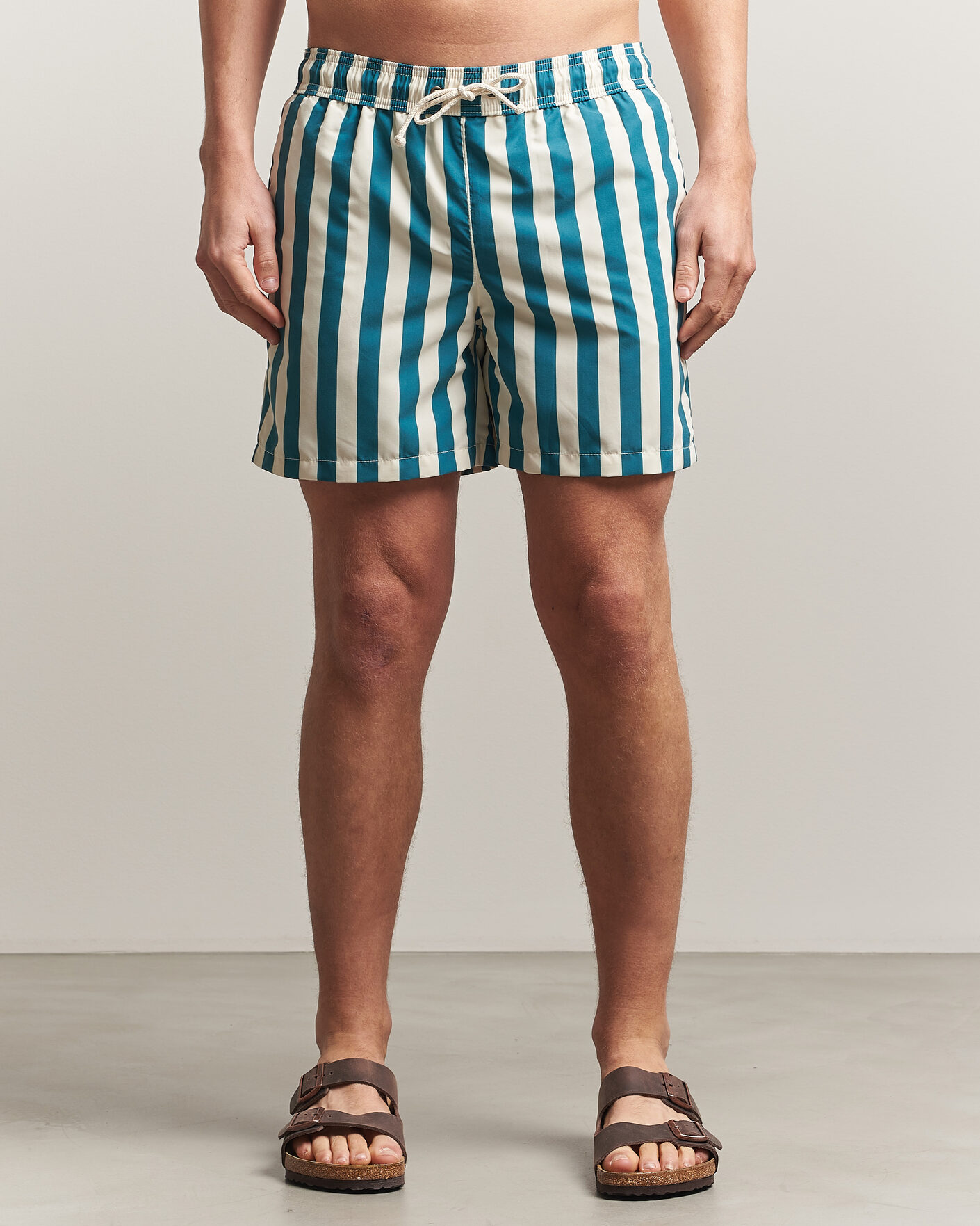 Homme | Maillots De Bain | Ripa Ripa | Paraggi Striped Swimshorts Green