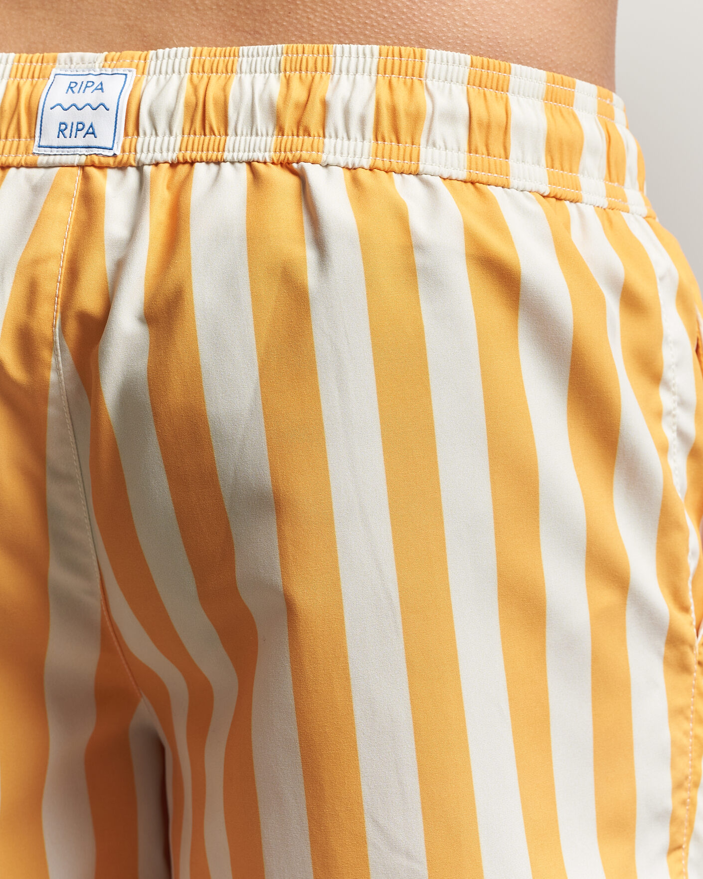 Homme | Maillots De Bain | Ripa Ripa | Paraggi Striped Swimshorts Yellow