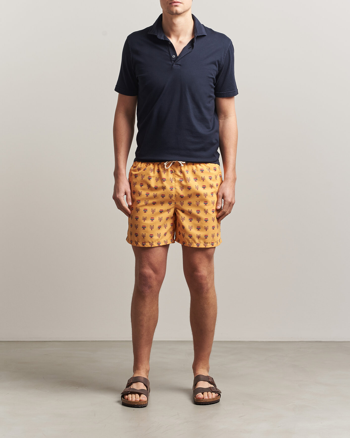 Homme | Maillots De Bain | Ripa Ripa | Printed Swimshorts Yellow