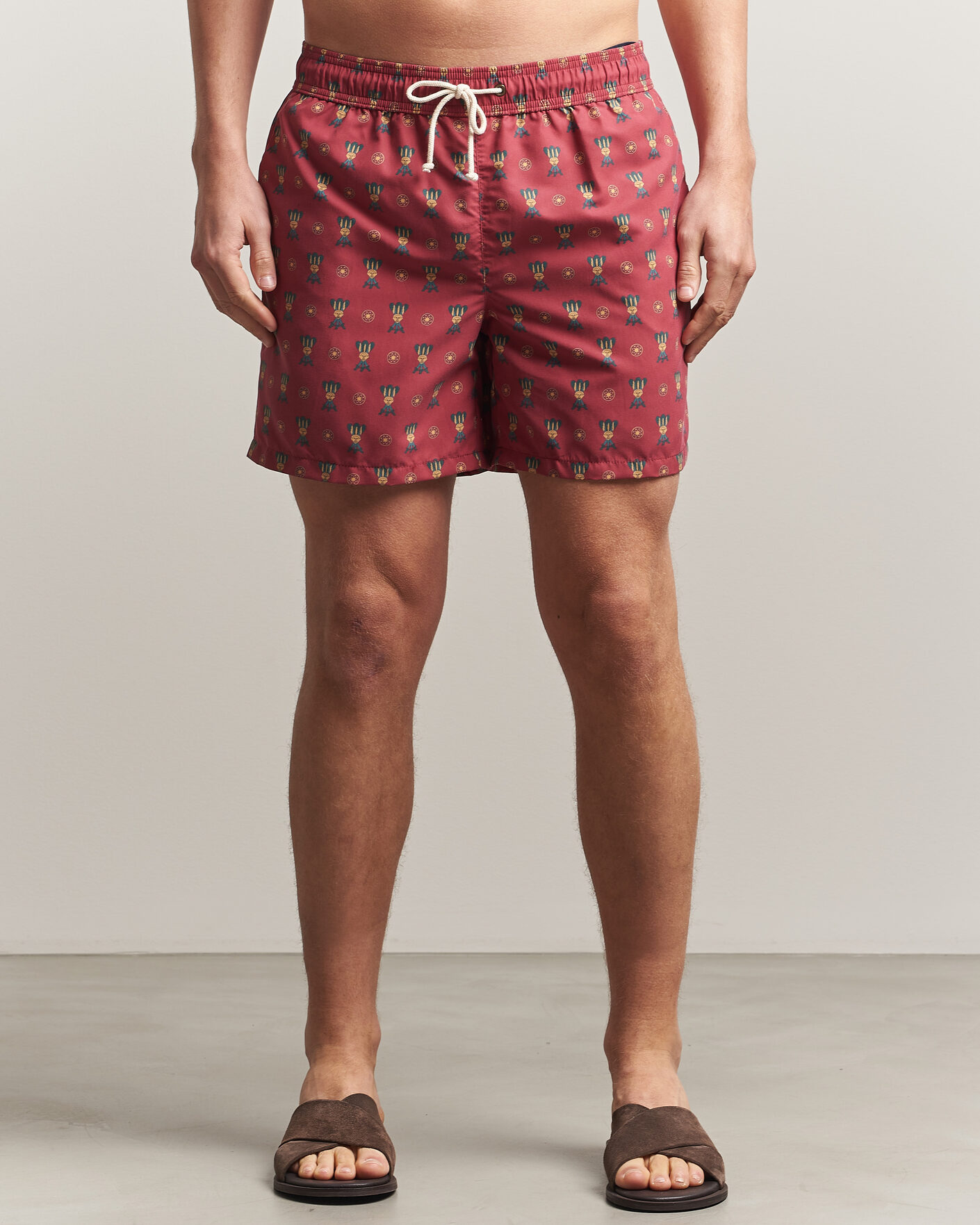 Homme | Maillots De Bain | Ripa Ripa | Printed Swimshorts Red