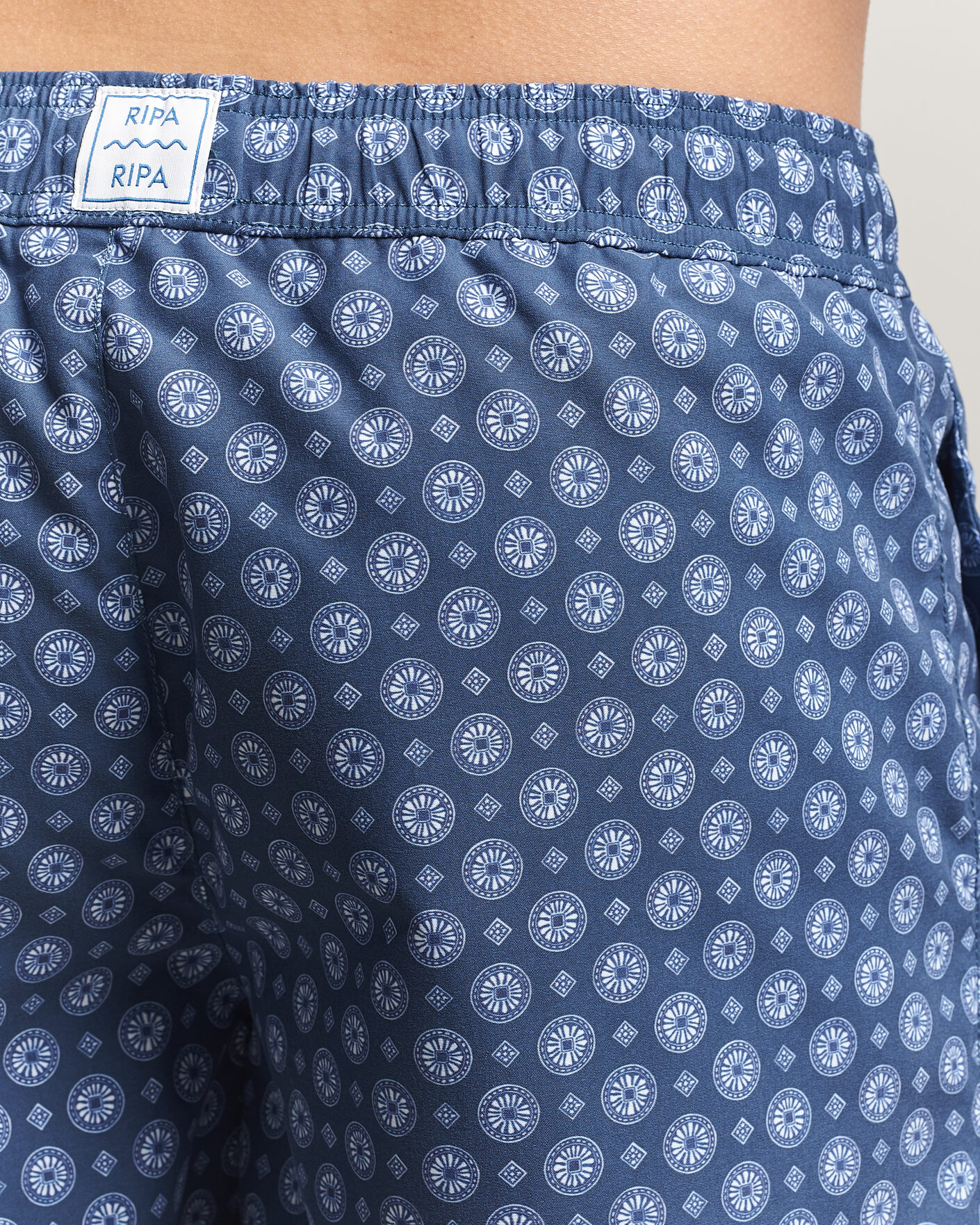 Homme | Maillots De Bain | Ripa Ripa | Printed Swimshorts Dark Blue